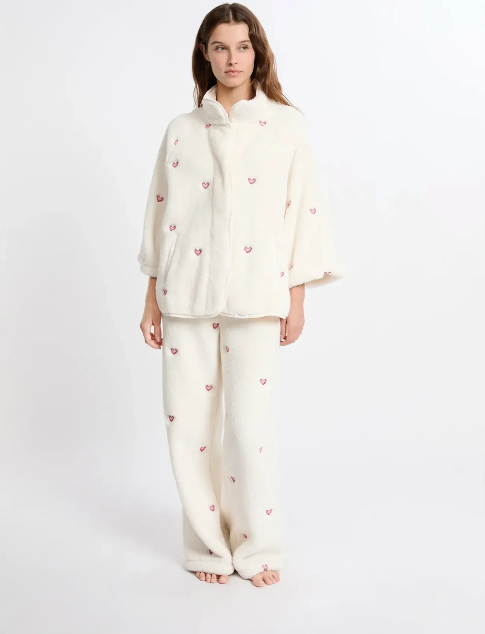 Etam - MALIA - JACKET - julepyjamas - ecru - 2