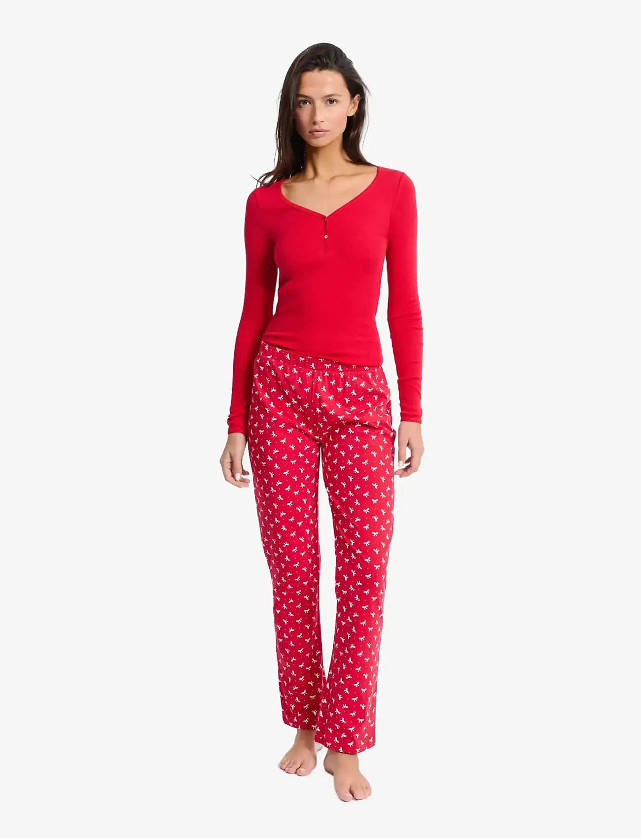 Etam - MISKITA - 2 PCS PYJAMA - weihnachts-pyjamas - red - 0