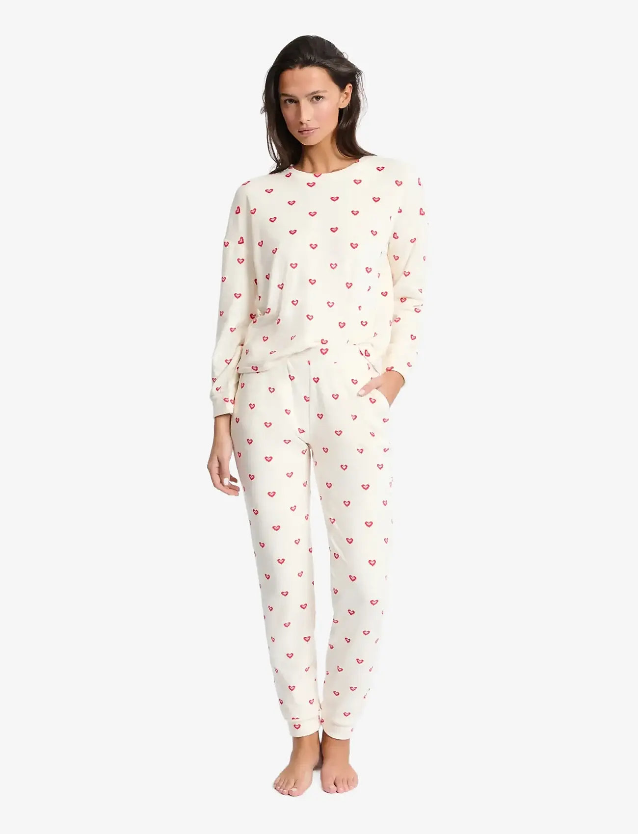 Etam - MATHILDE - 2 PCS PYJAMA - ecru - 0
