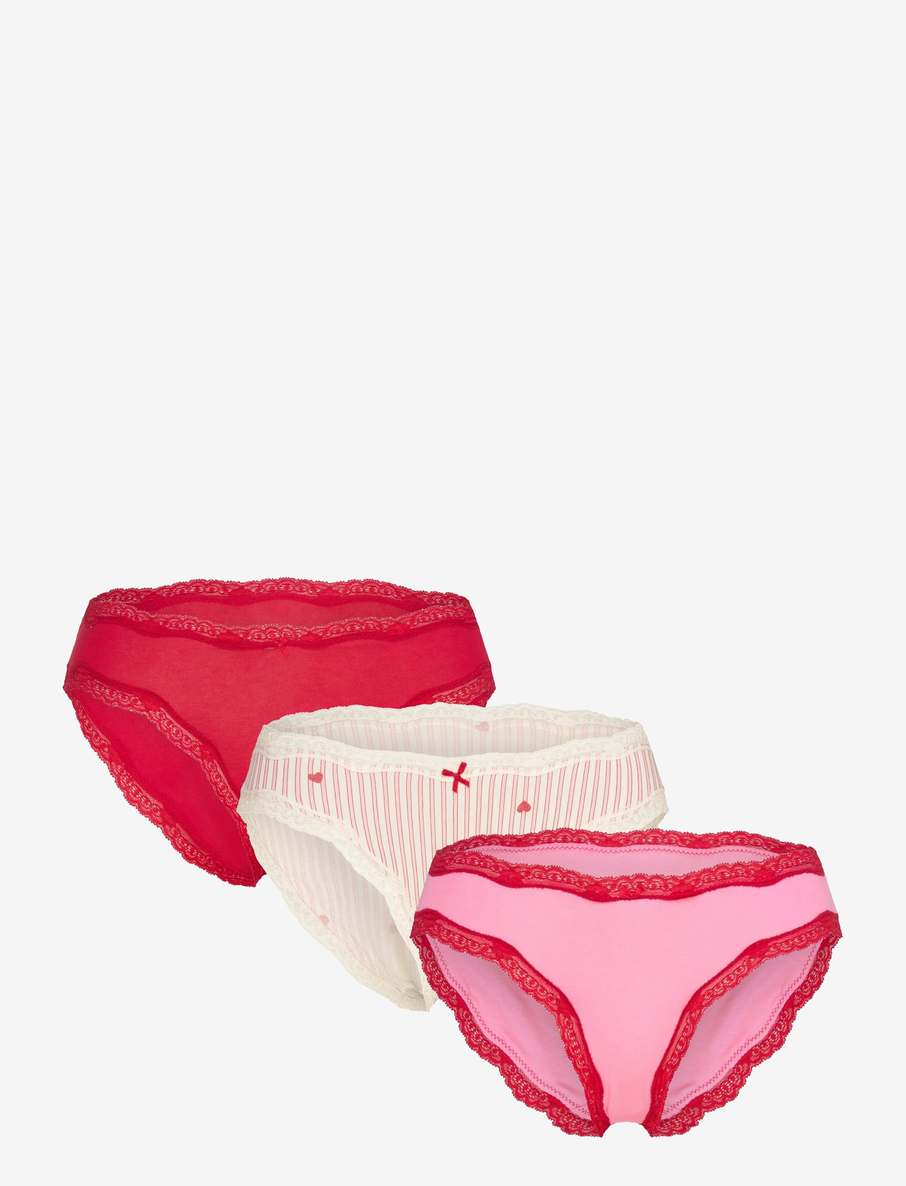 Etam - JIMMA - 3 SLIPS - biksītes - red - 1