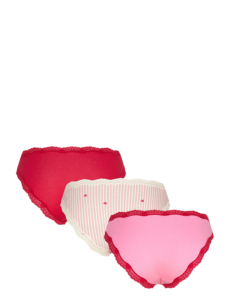 Etam - JIMMA - 3 SLIPS - biksītes - red - 2