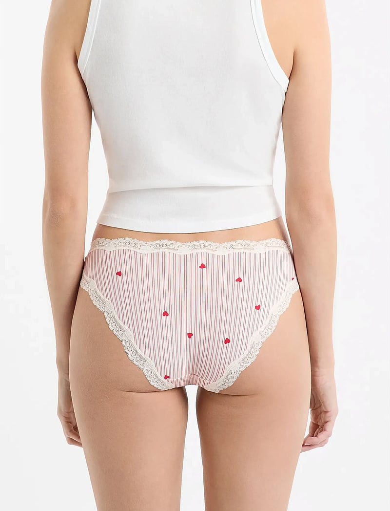 Etam - JIMMA - 3 SLIPS - biksītes - red - 4