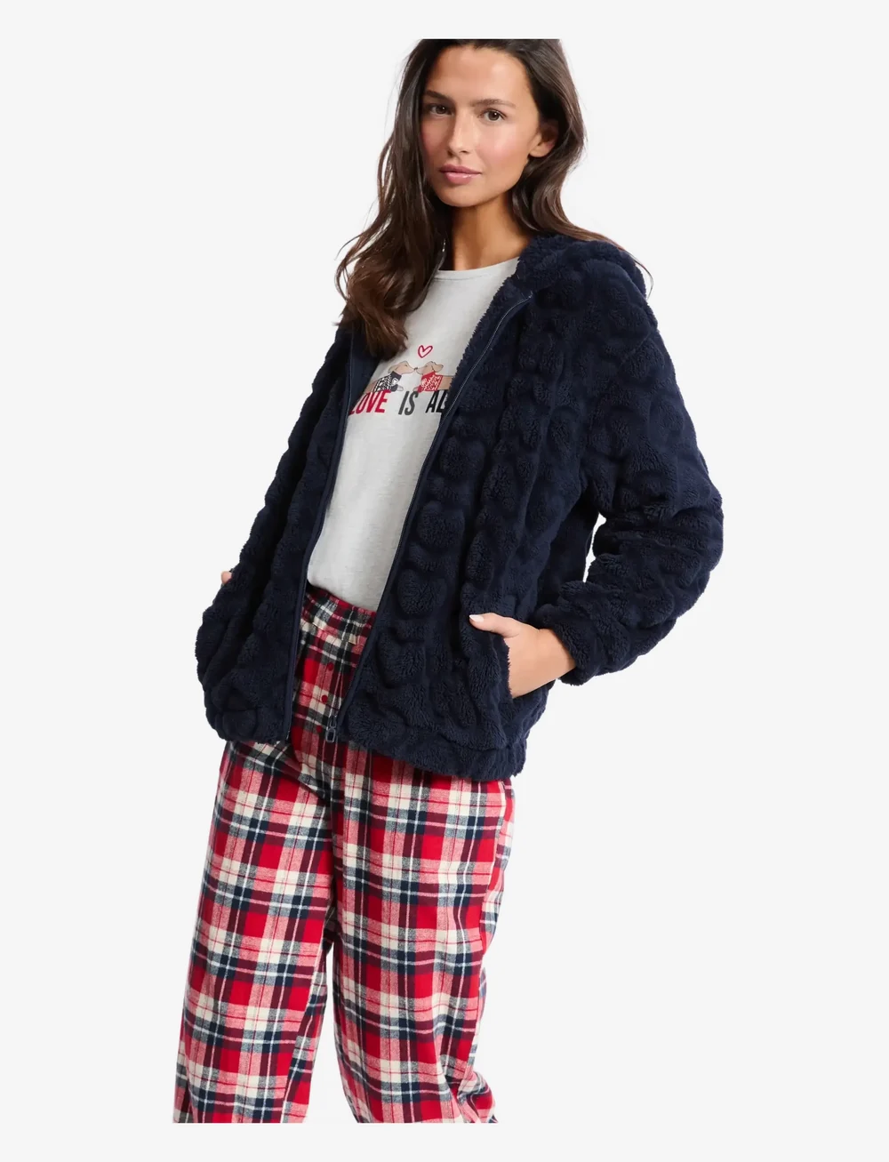 Etam - MINORA - 3 PCS PYJAMA - julepyjamas - navy - 0