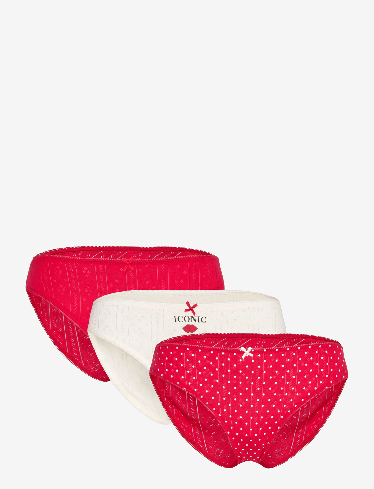 Etam - JOLLY - 3 SLIPS - püksikud - red - 1