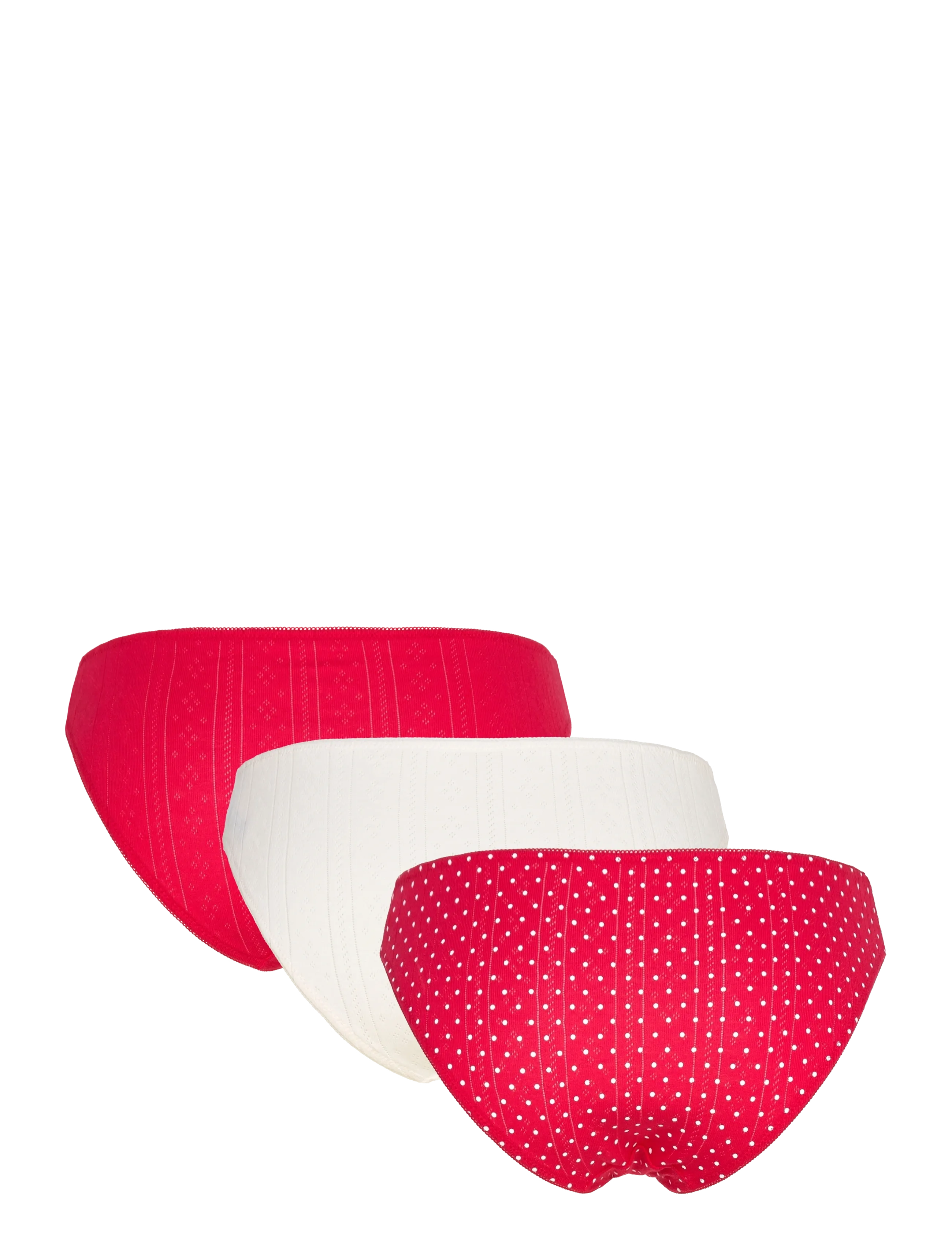 Etam - JOLLY - 3 SLIPS - briefs - red - 2