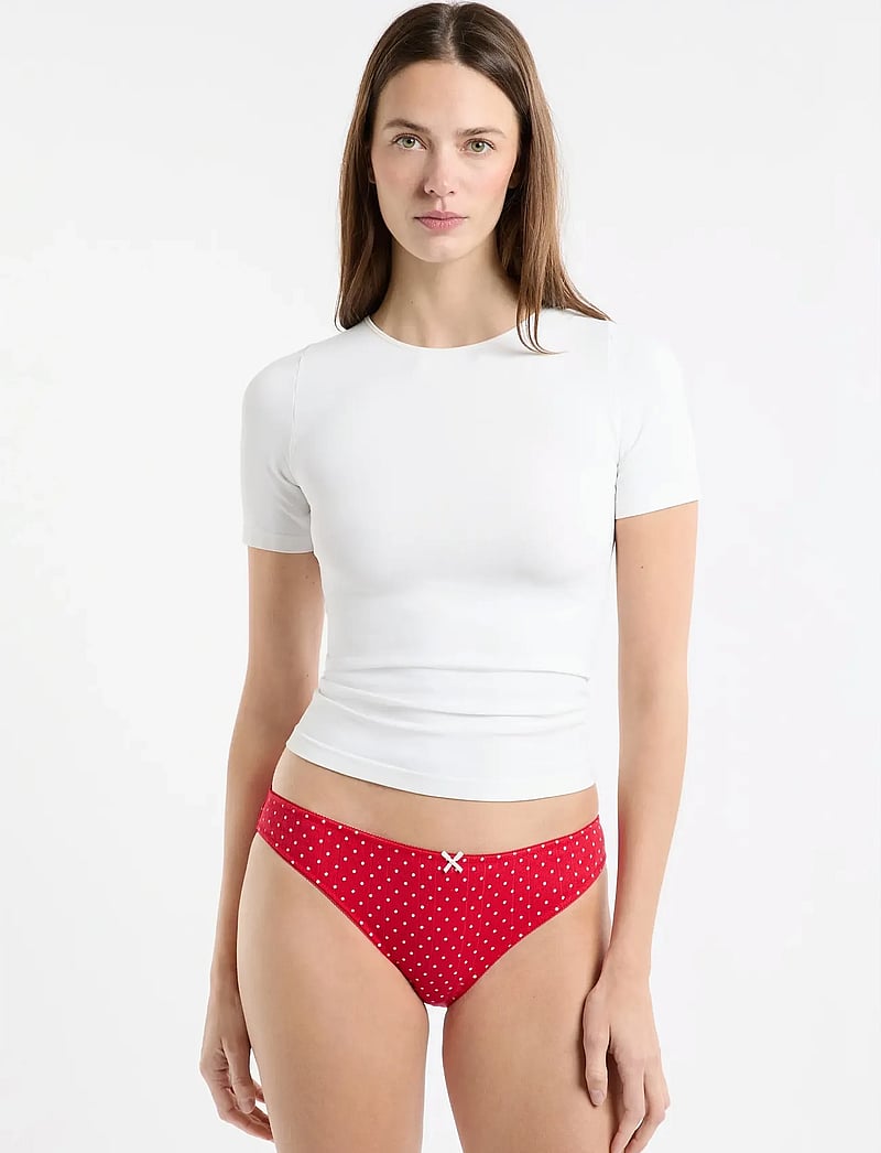 Etam - JOLLY - 3 SLIPS - püksikud - red - 0