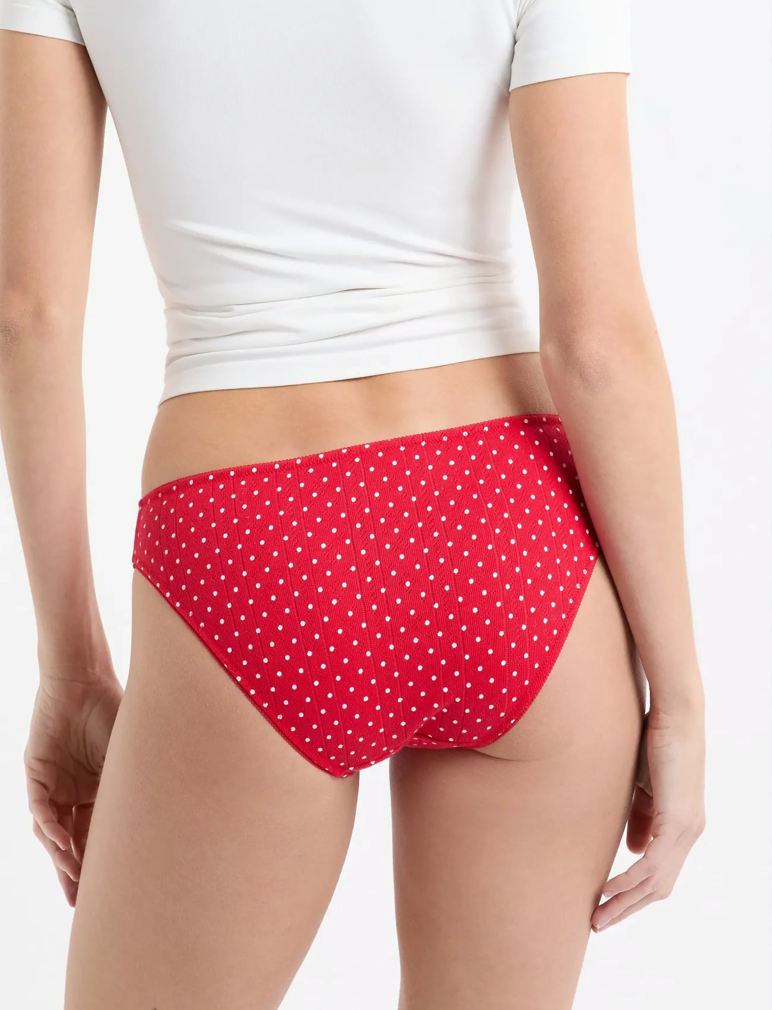 Etam - JOLLY - 3 SLIPS - slips - red - 4