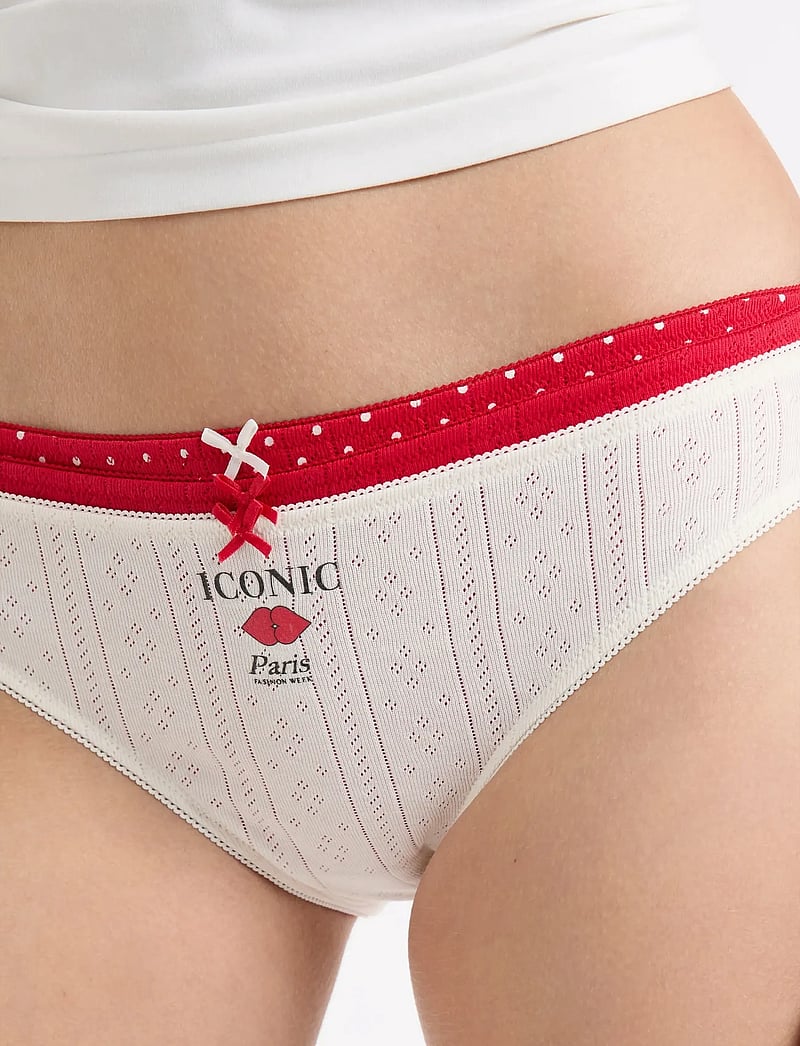 Etam - JOLLY - 3 SLIPS - püksikud - red - 5