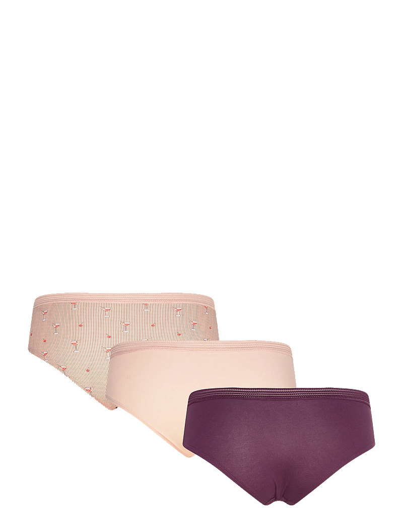 Etam - JACKIE LACE - 3 SHORTYS - briefs - purple - 2