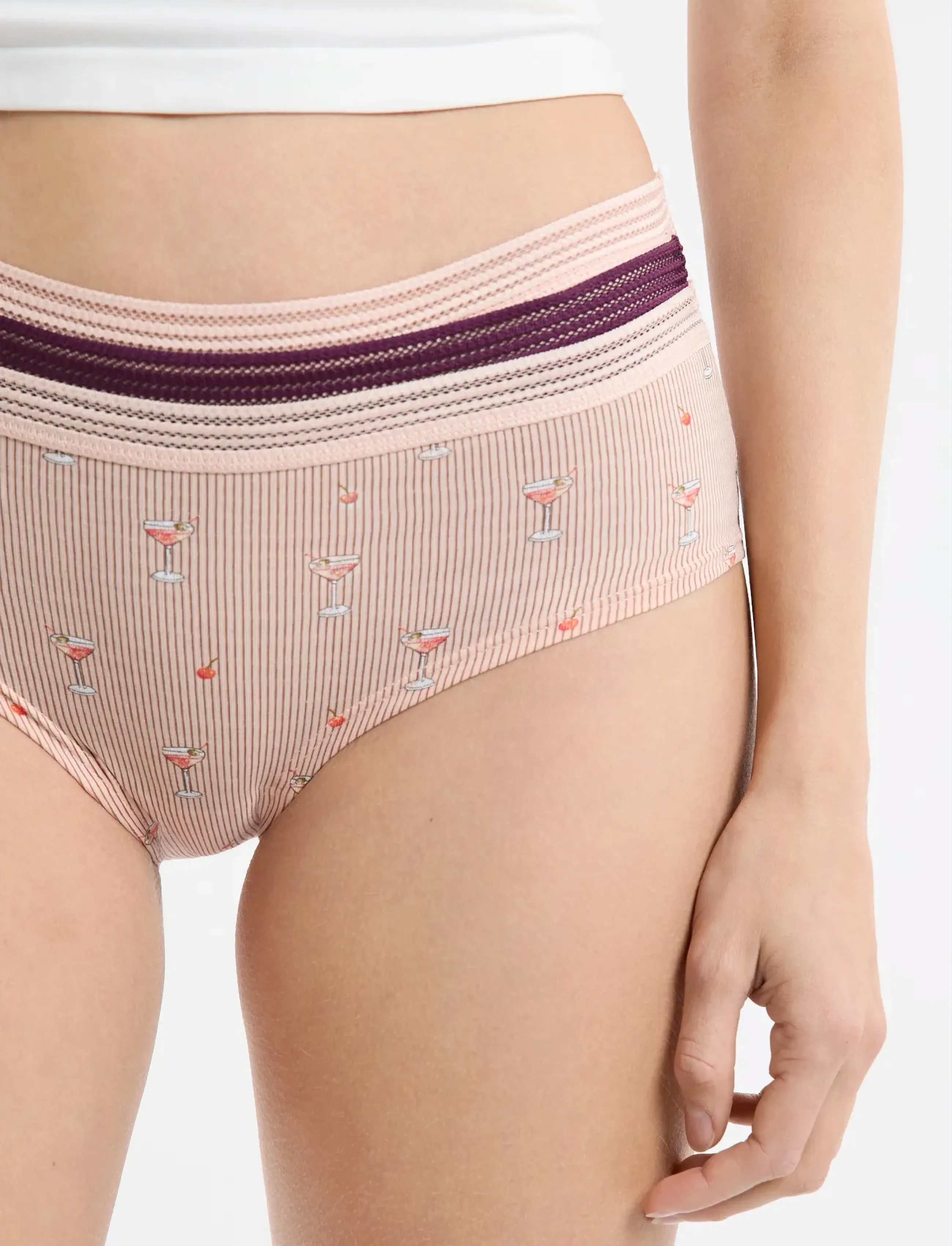 Etam - JACKIE LACE - 3 SHORTYS - die niedrigsten preise - purple - 5