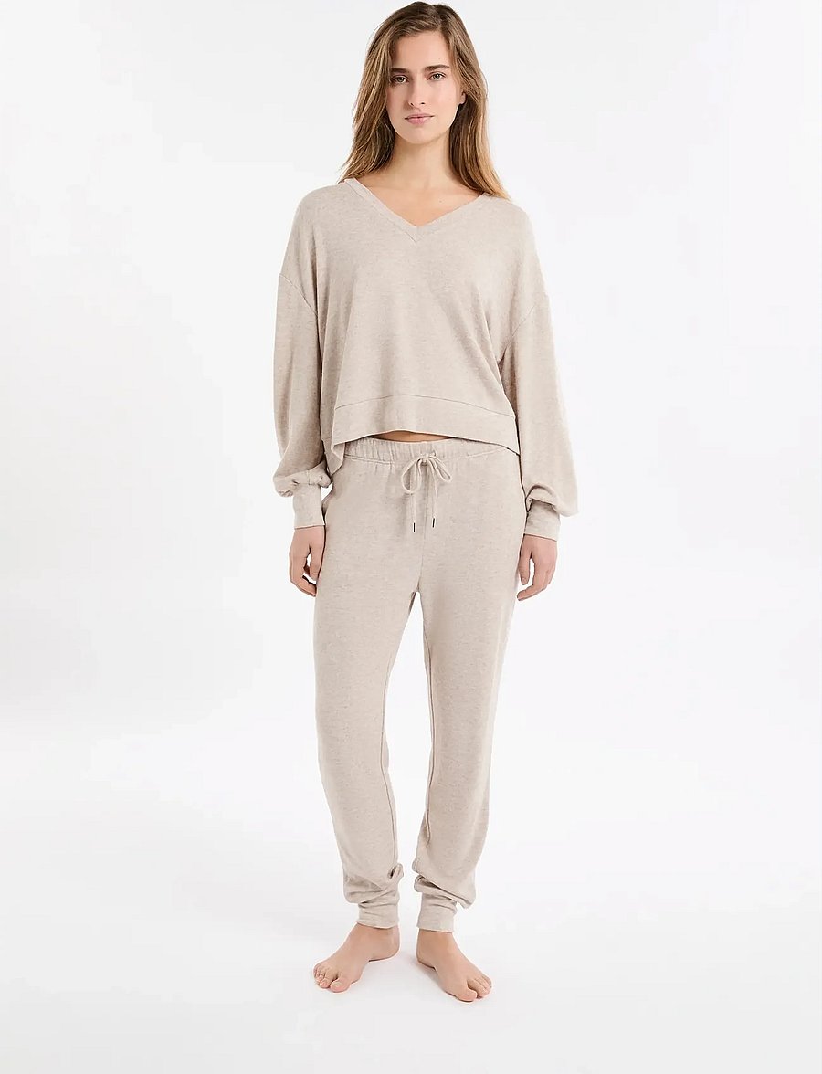 Etam - JAVIER - SWEATSHIRT - oberteile - brown - 0