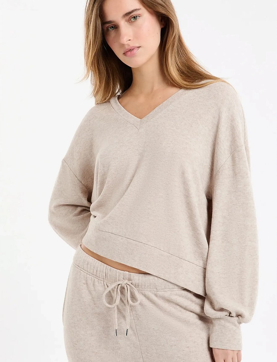 Etam - JAVIER - SWEATSHIRT - oberteile - brown - 3