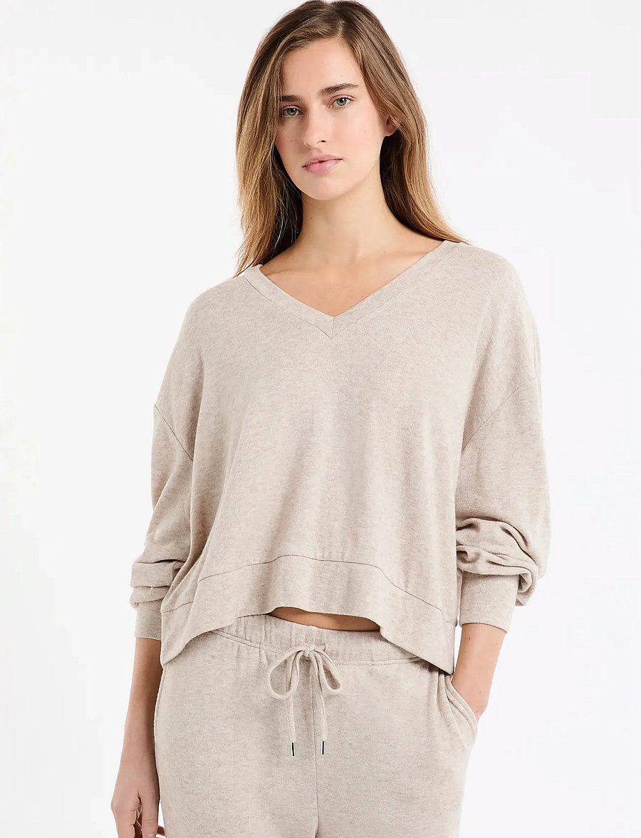 Etam - JAVIER - SWEATSHIRT - oberteile - brown - 5