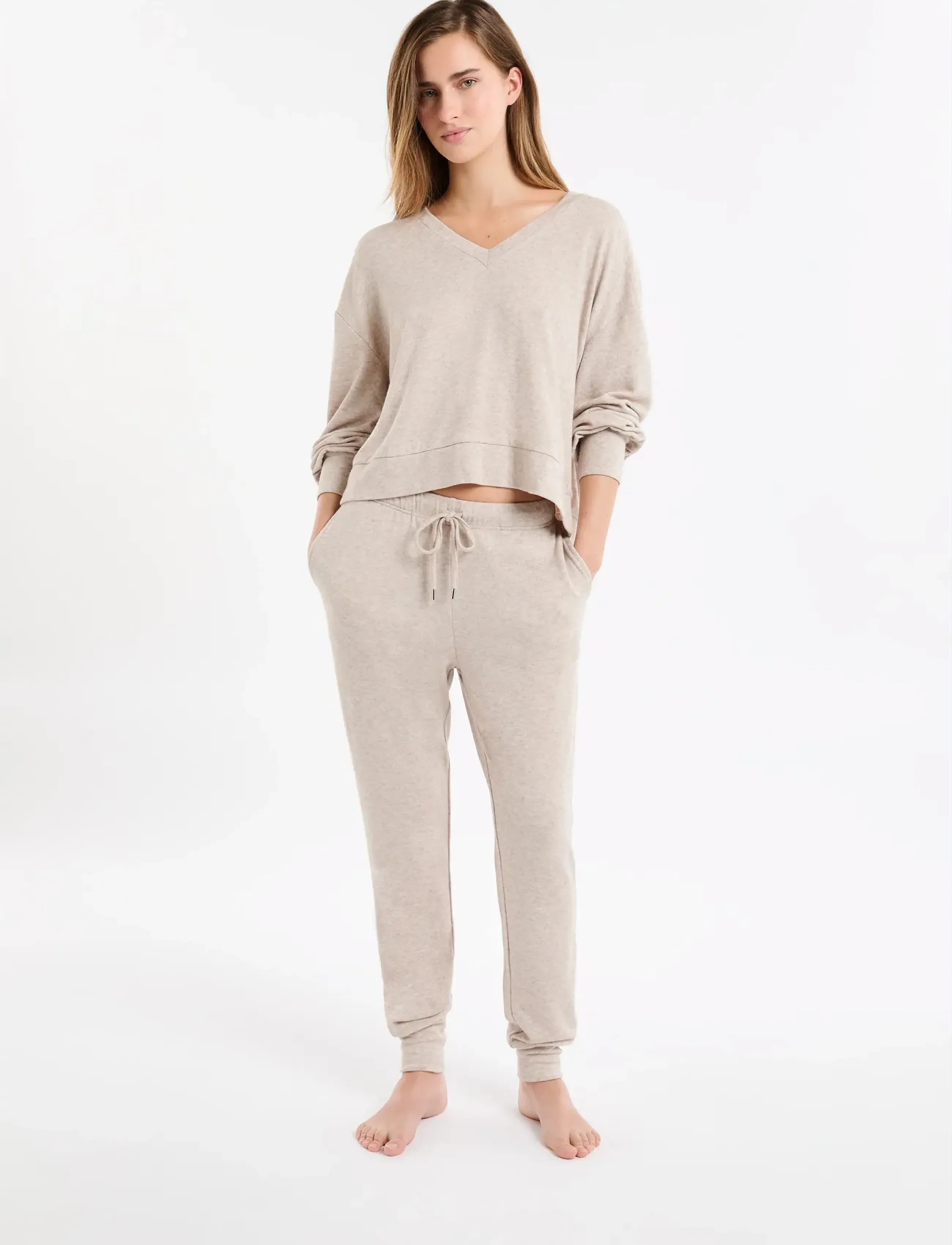 Etam JAVIER - TROUSERS - Etam - BROWN / beige