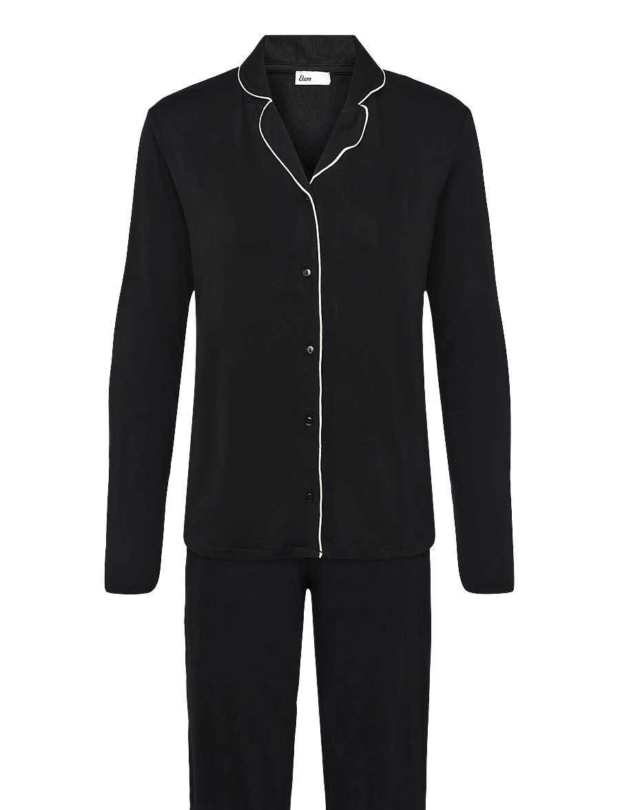 Etam - LUDVIKA - 2-PIECES PYJAMA - pyjamas - black - 1