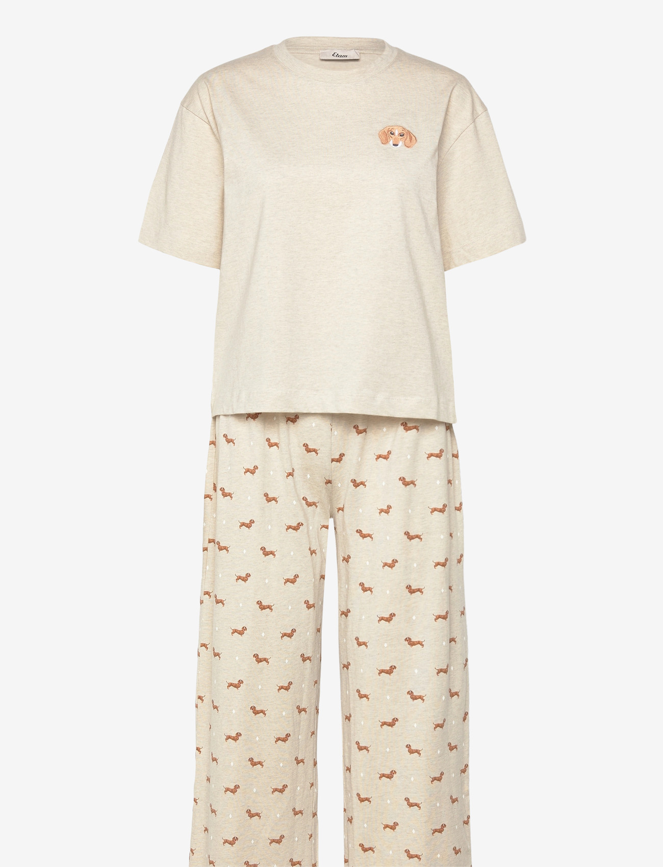 Etam - HUG - SET - pyjamas - beige - 1