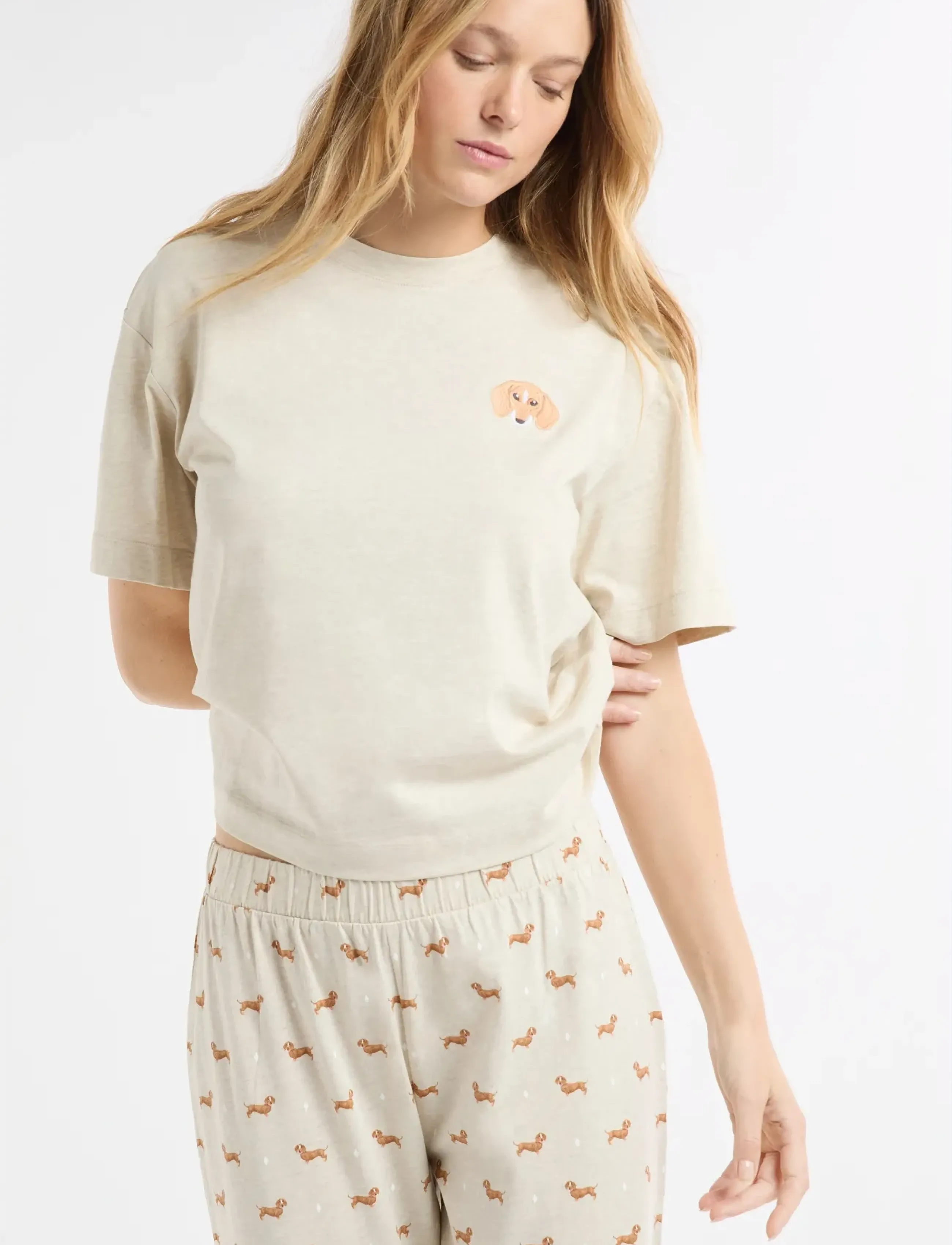 Etam - HUG - SET - beige - 5