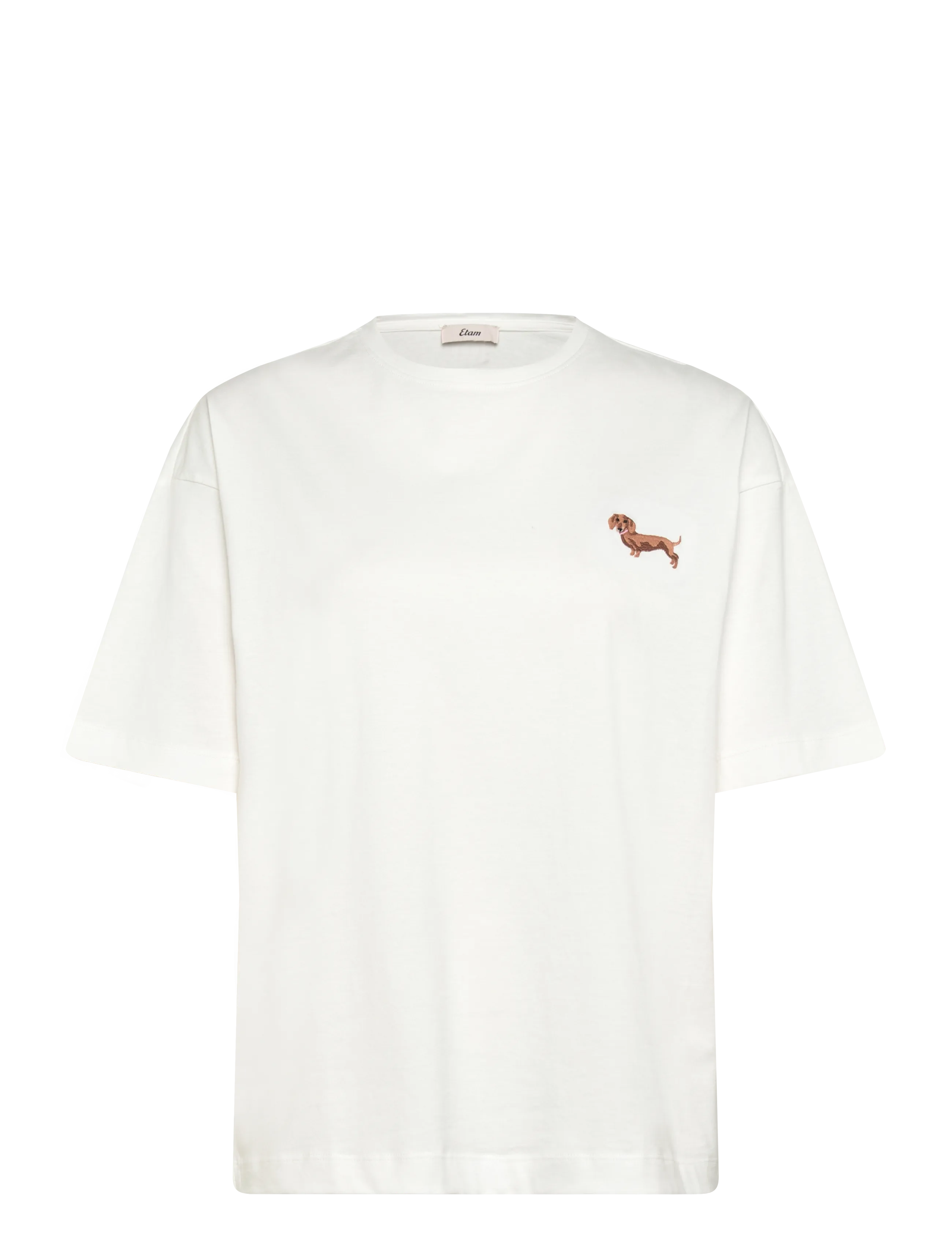 Etam HUG - SHORT SLEEVE TEE SHIRT - Nyheder - CREAM / cream