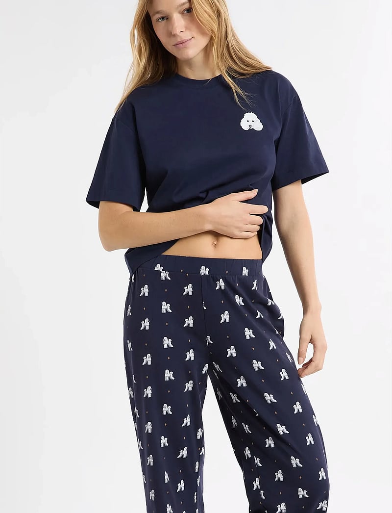 Etam - HUGY - SET - pyjamas - blue - 5