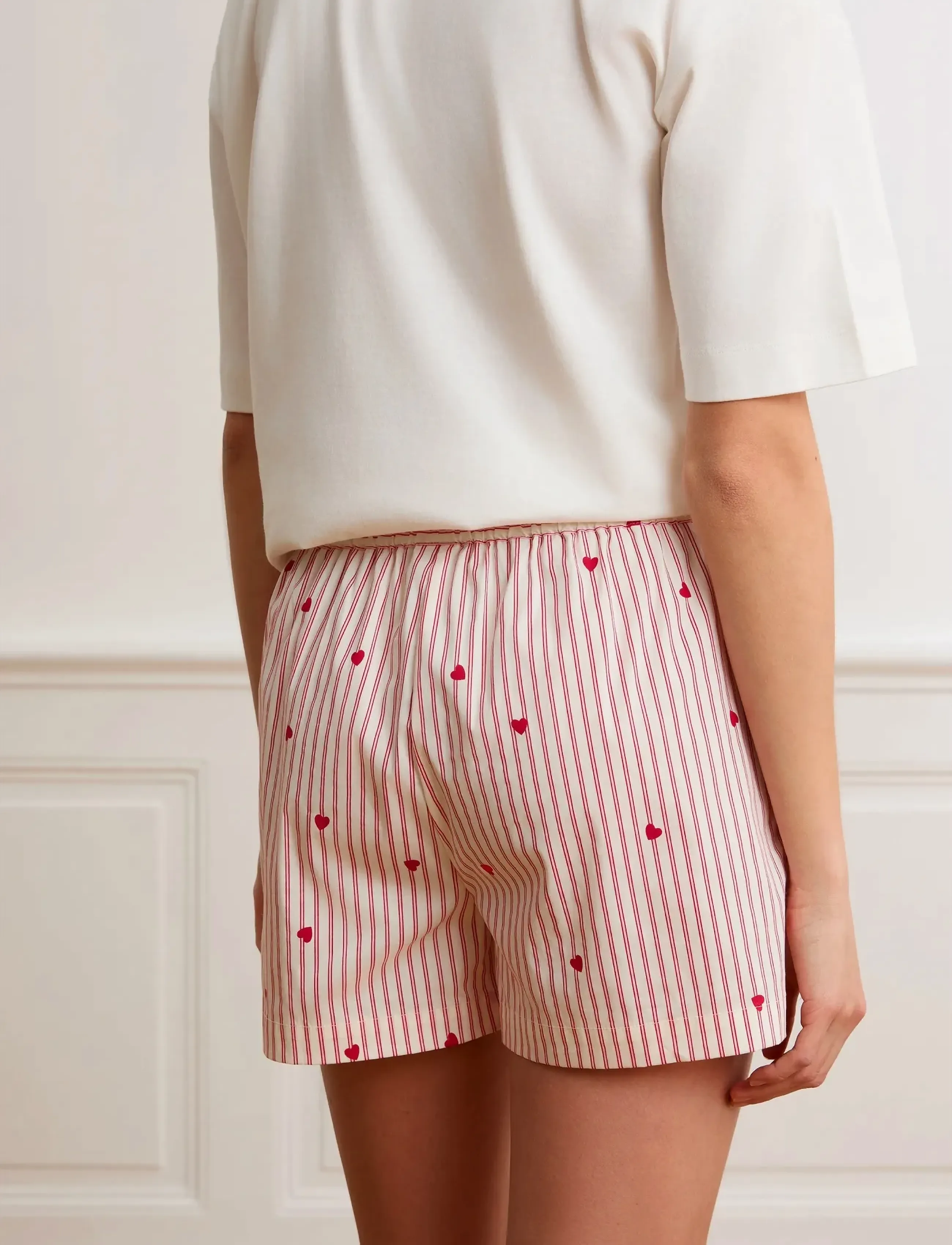 Etam - BOYFRIEND - SHORT - lowest prices - white - 4