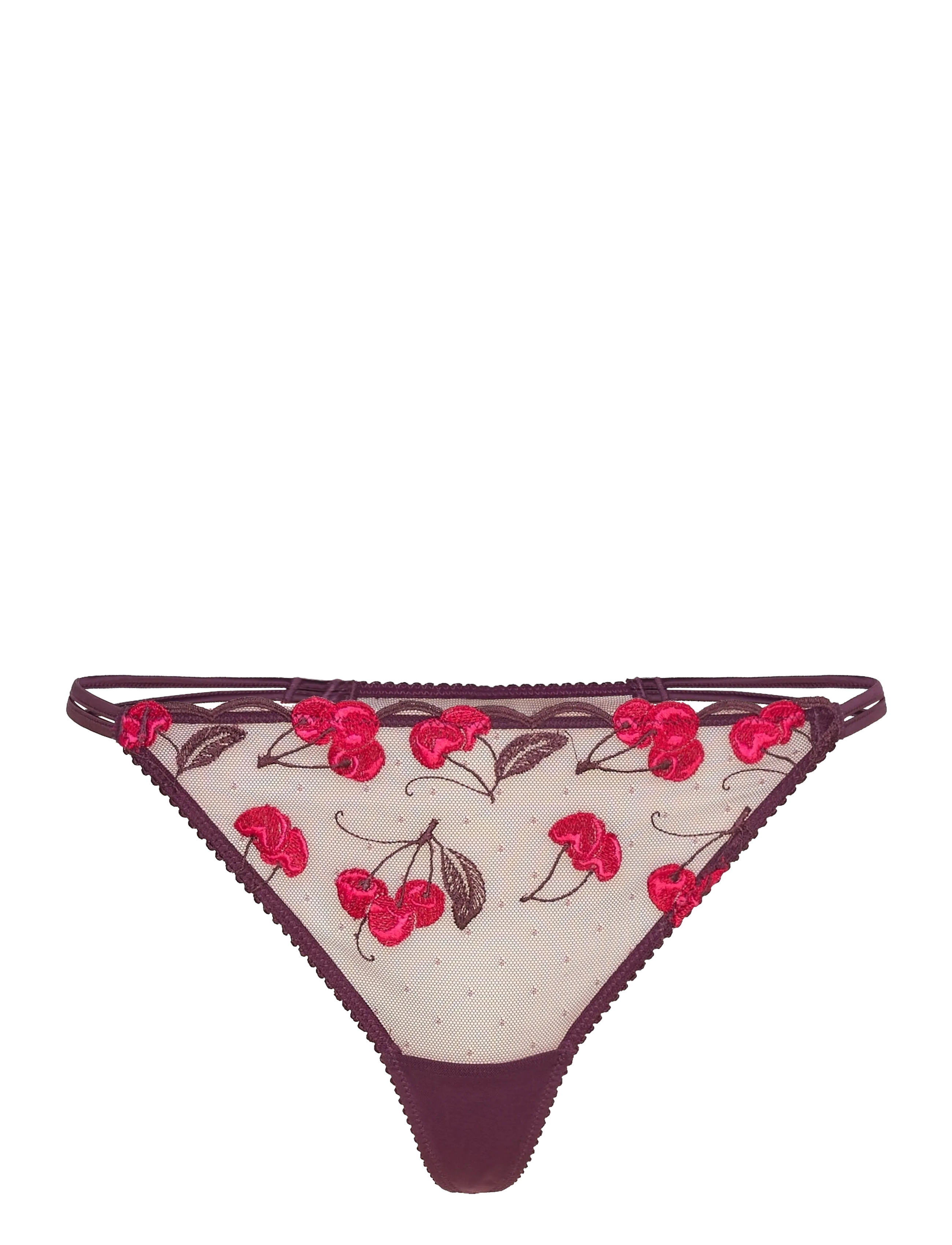 Etam ITS CHERRY - STRING - String - PURPLE / purple