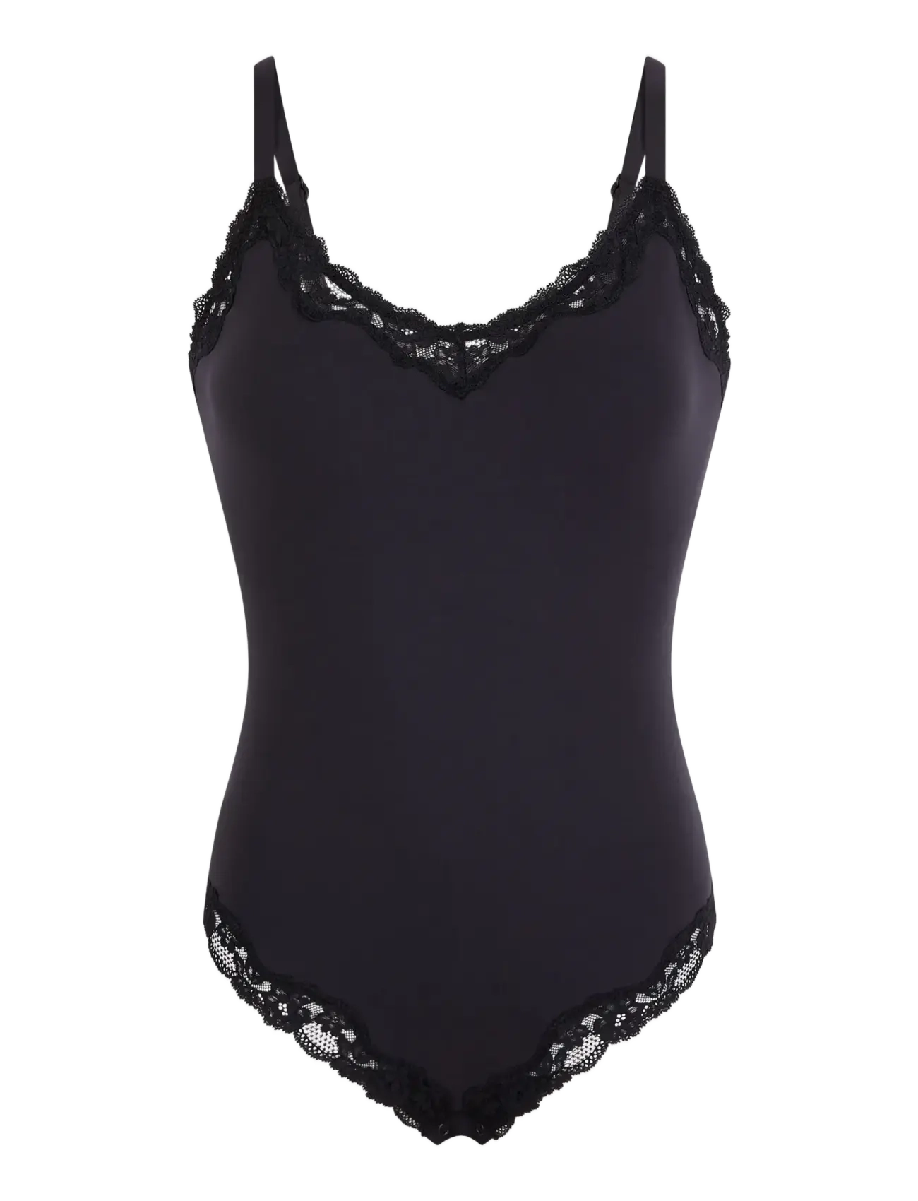 Etam PURE SOFT LACE - BODY - Bodid ja kombineed - BLACK / black