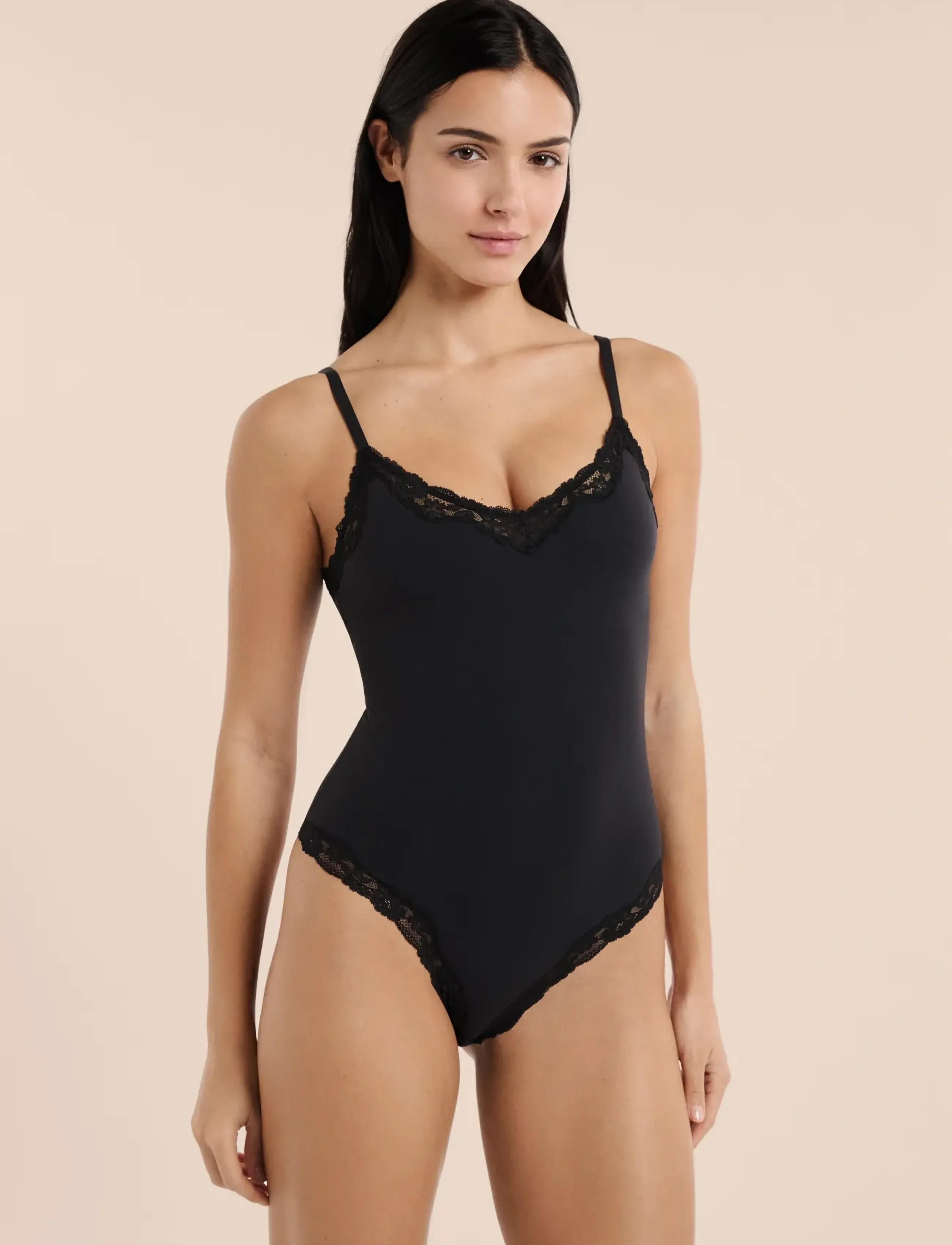 Etam - PURE SOFT LACE - BODY - special occasions - black - 4