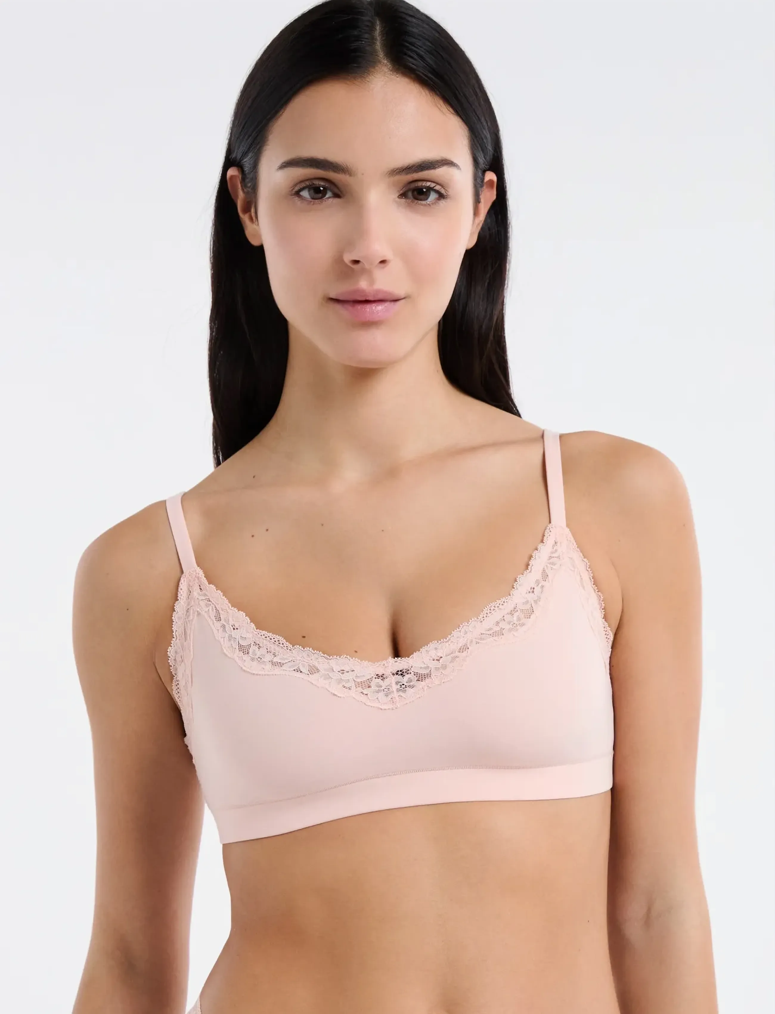 Etam - PURE SOFT LACE - BRALETTE - rinnahoidja - pink - 5