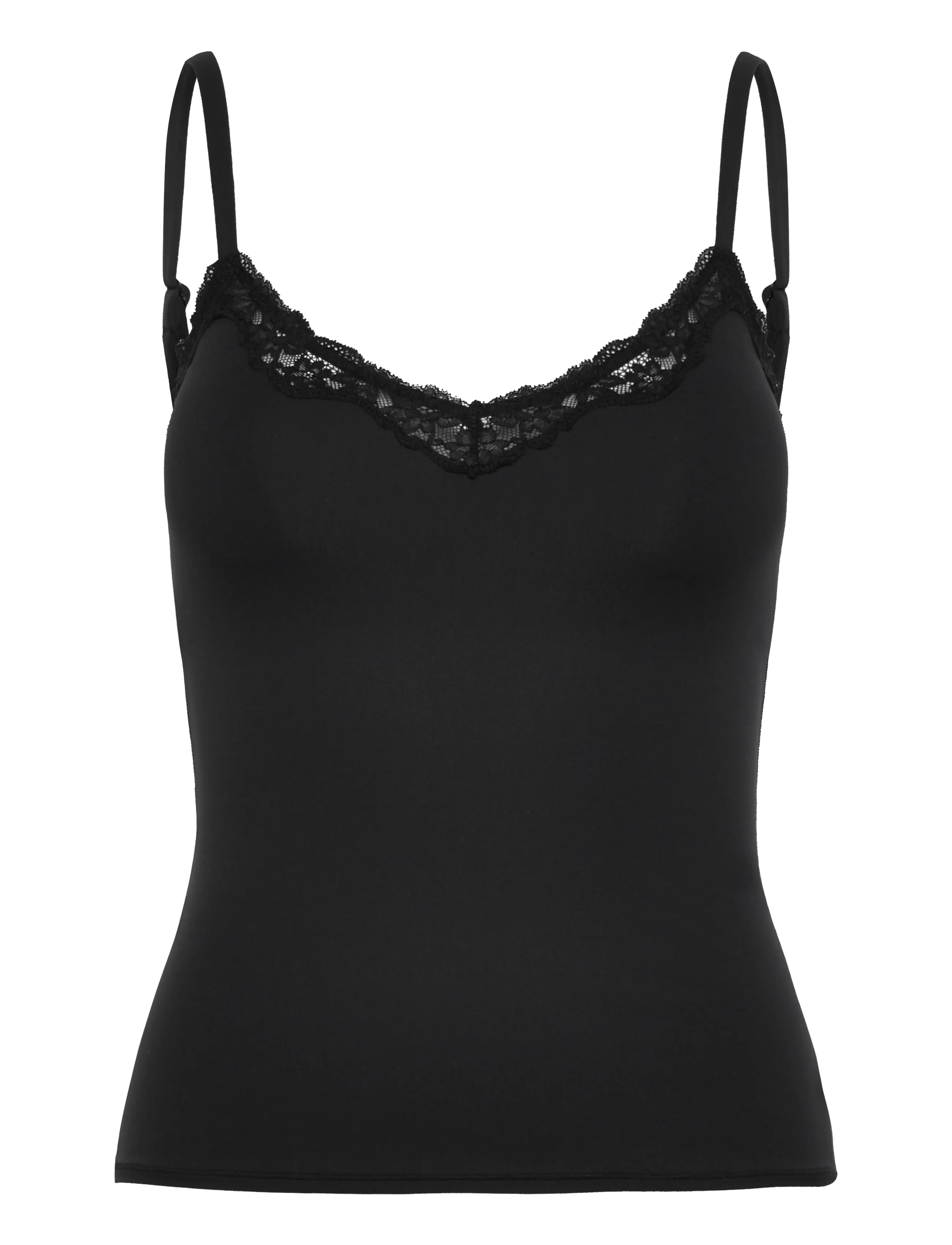 Etam PURE SOFT LACE - CAMISOLE - Lingerie - BLACK / black