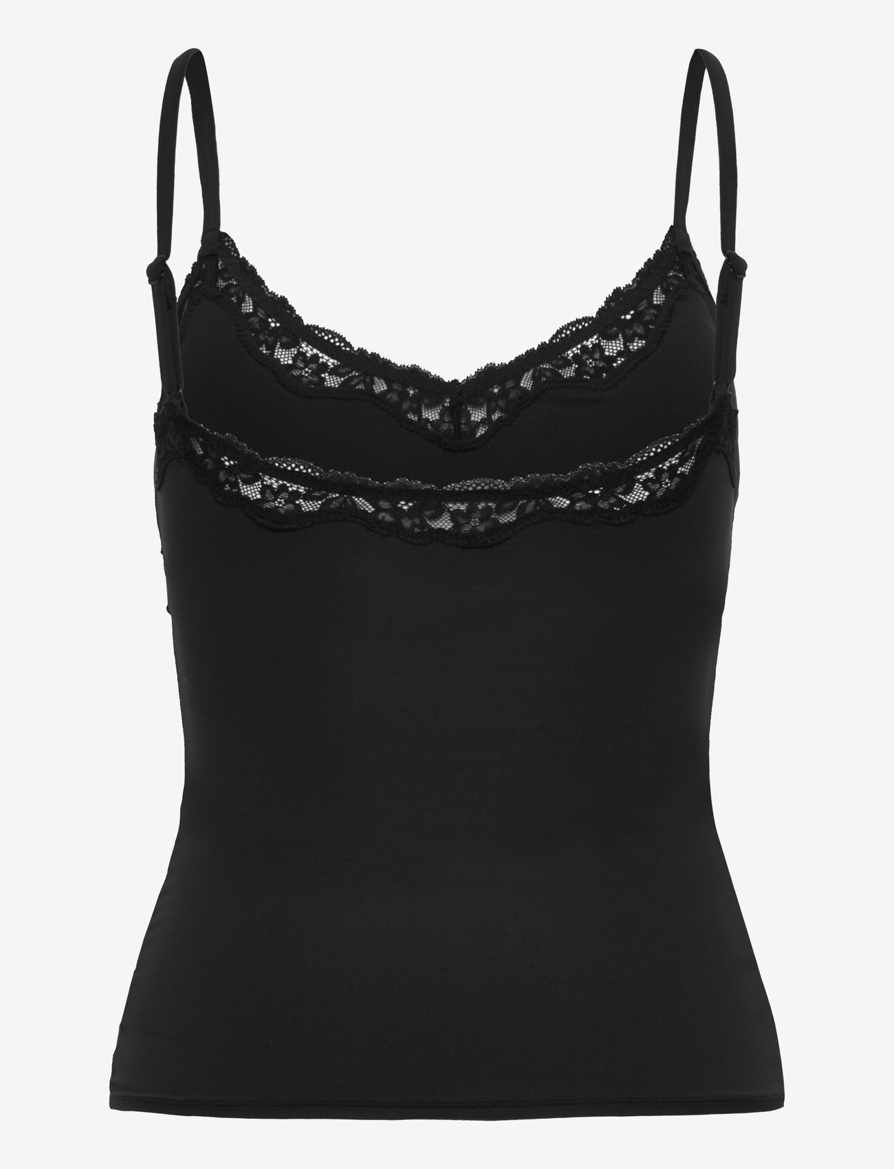 Etam - PURE SOFT LACE - CAMISOLE - oberteile - black - 2