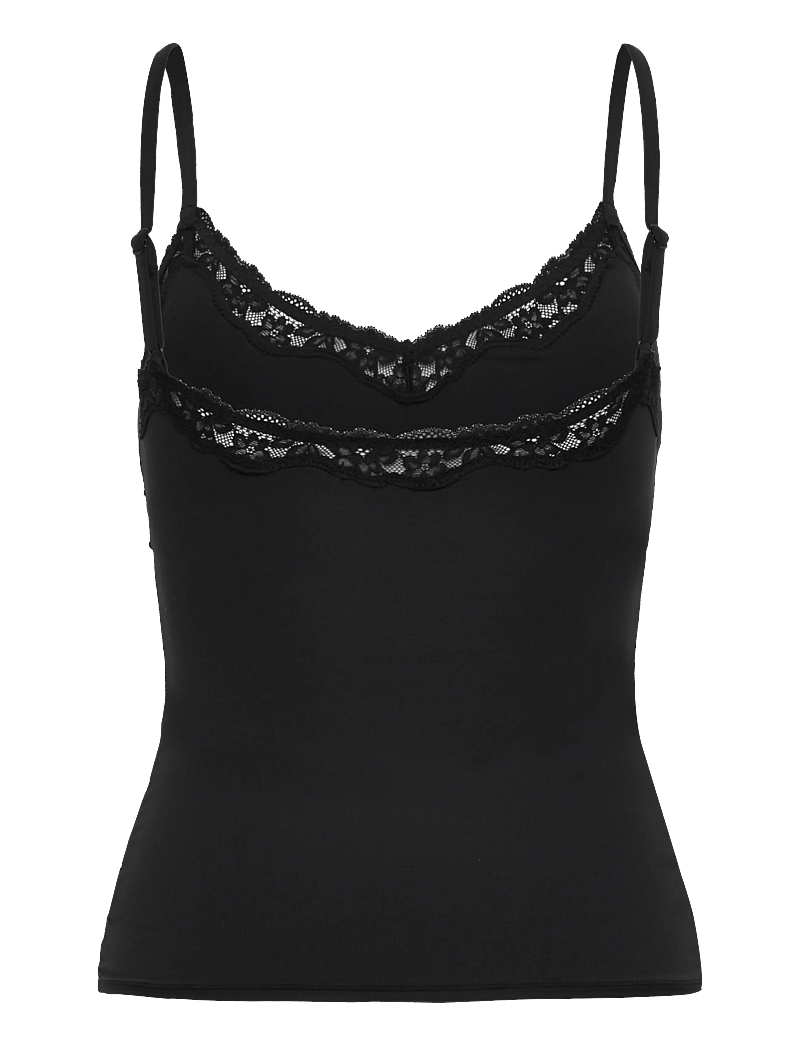 Etam - PURE SOFT LACE - CAMISOLE - oberteile - black - 2