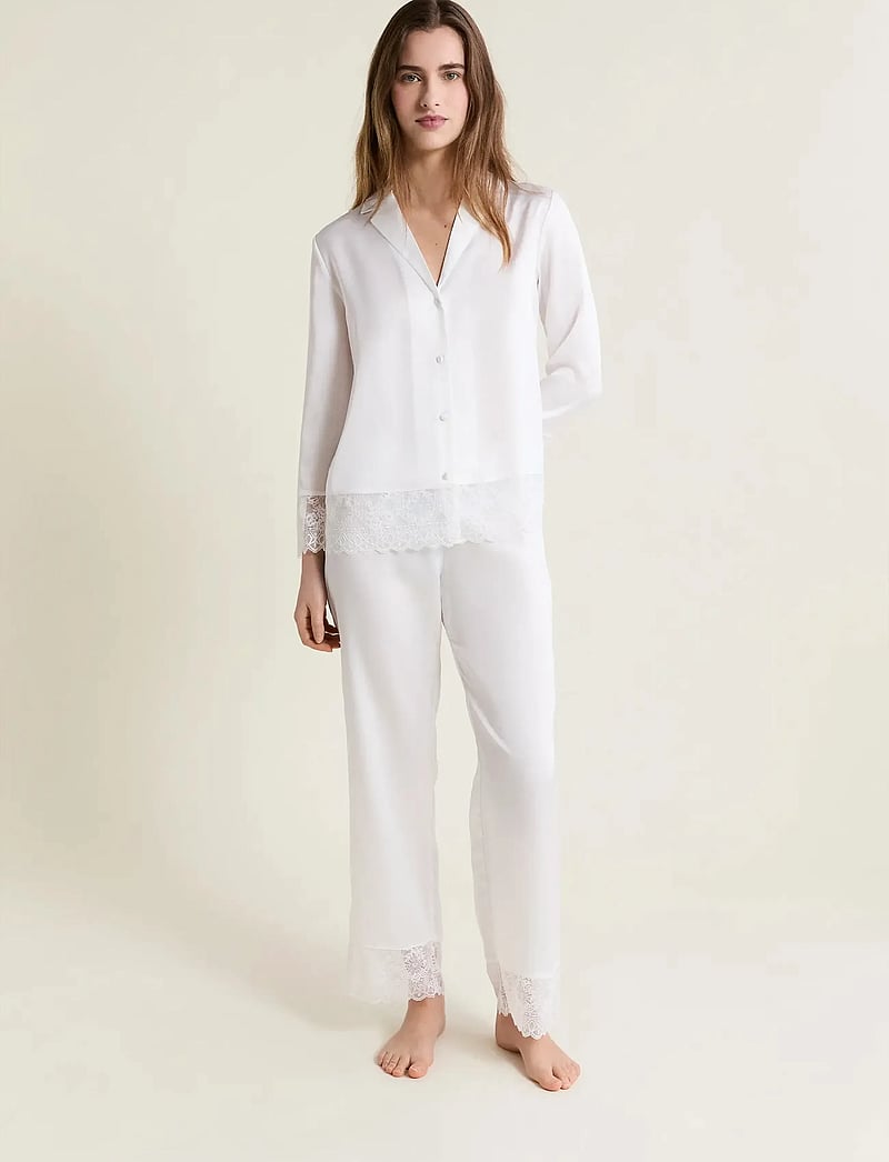 Etam - RENCONTRE - LONG SLEEVE SHIRT - overdele - white - 0