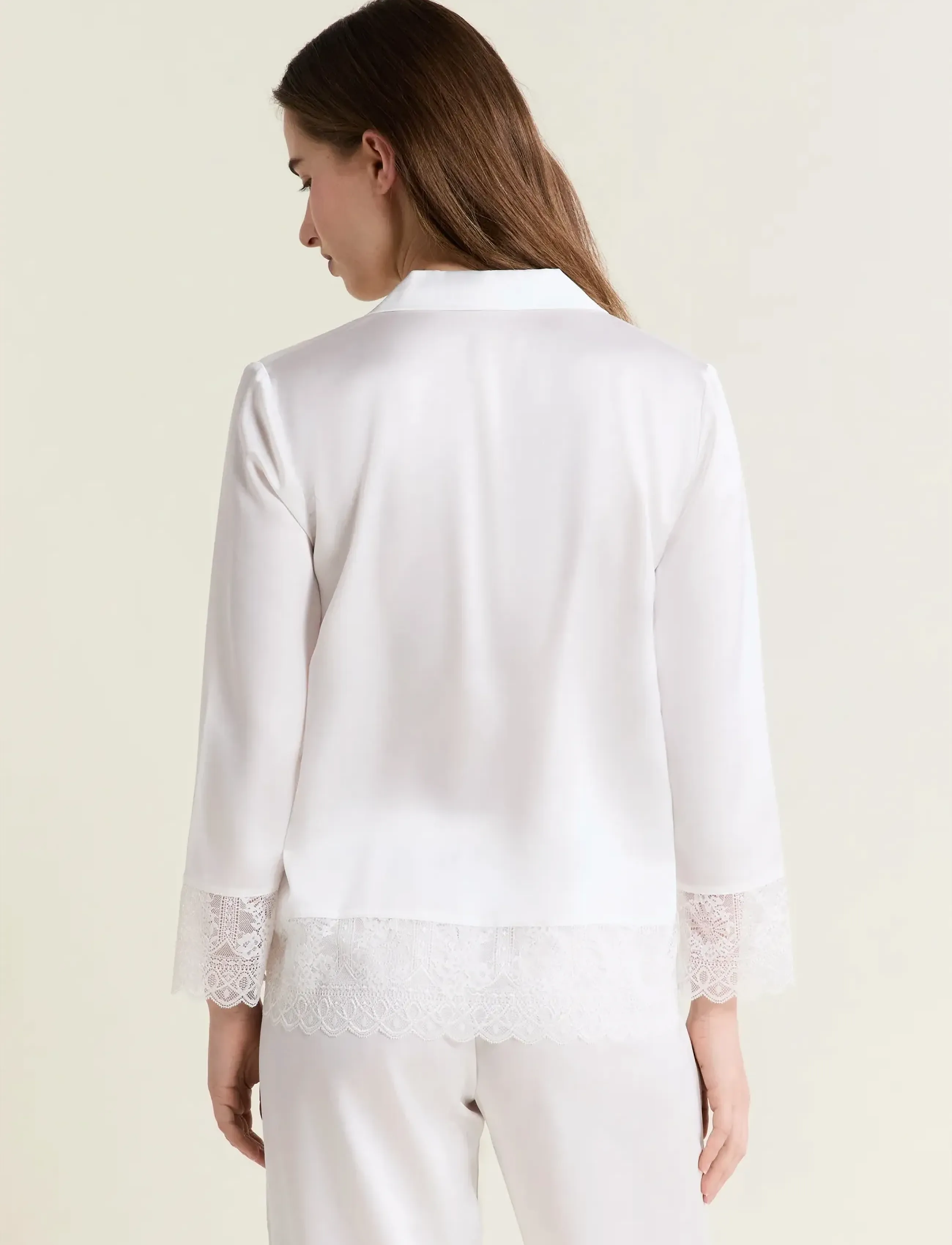 Etam - RENCONTRE - LONG SLEEVE SHIRT - tops - white - 4