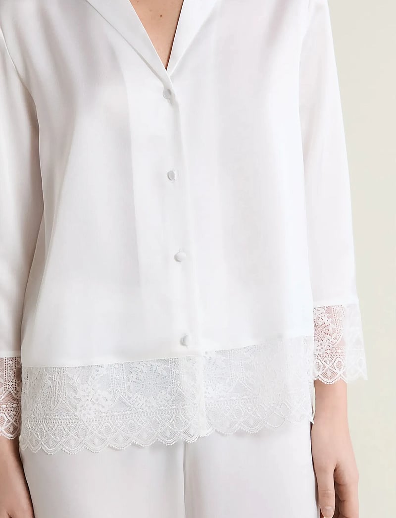 Etam - RENCONTRE - LONG SLEEVE SHIRT - overdele - white - 5