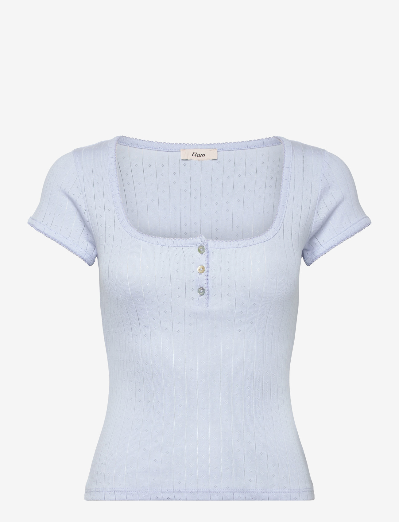 Etam - KATELL - SHORT SLEEVE T SHIRT - overdele - blue - 1
