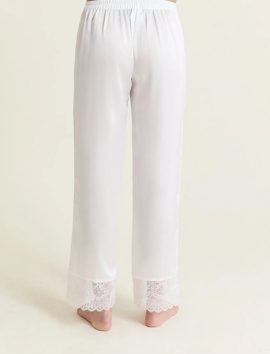 Etam - RENCONTRE - TROUSERS - pyjamahosen - white - 4