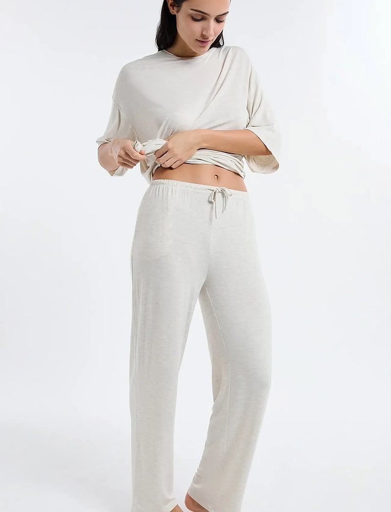 Etam - KATE - TROUSERS - pyjamahose - beige - 3