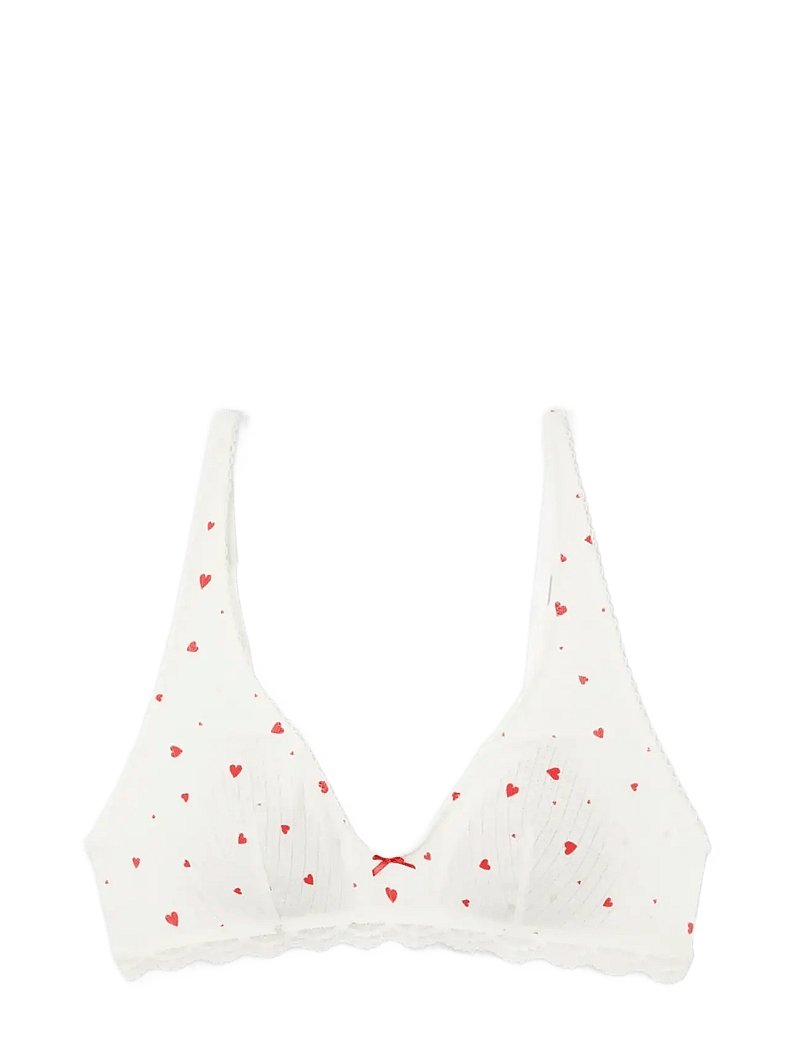 Etam - VANITY GOURMANDE - WIRELESS BRALETTE - bralette - white - 1