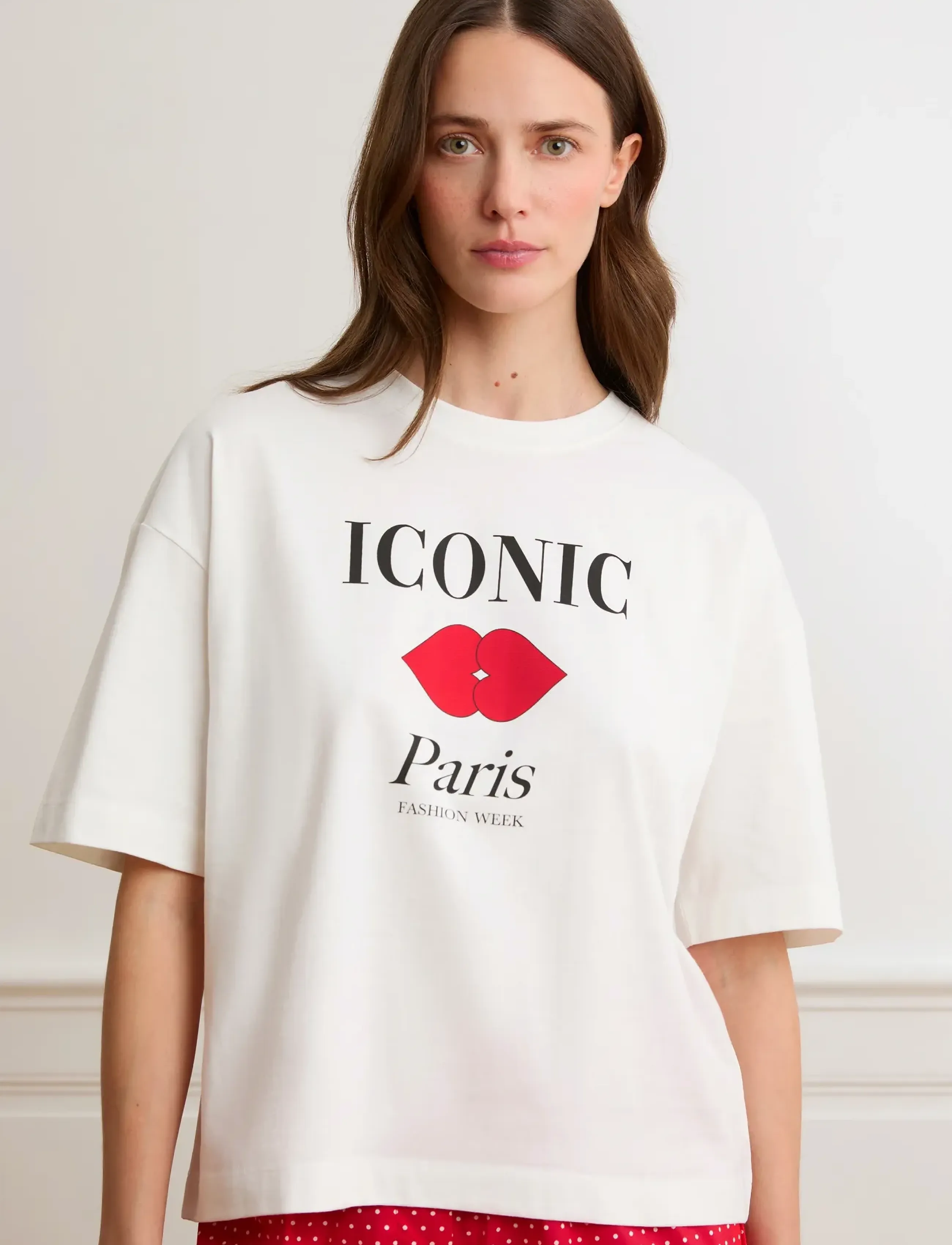 Etam - ICONIC - SHORT SLEEVE TEE SHIRT - alussärgid - white - 2