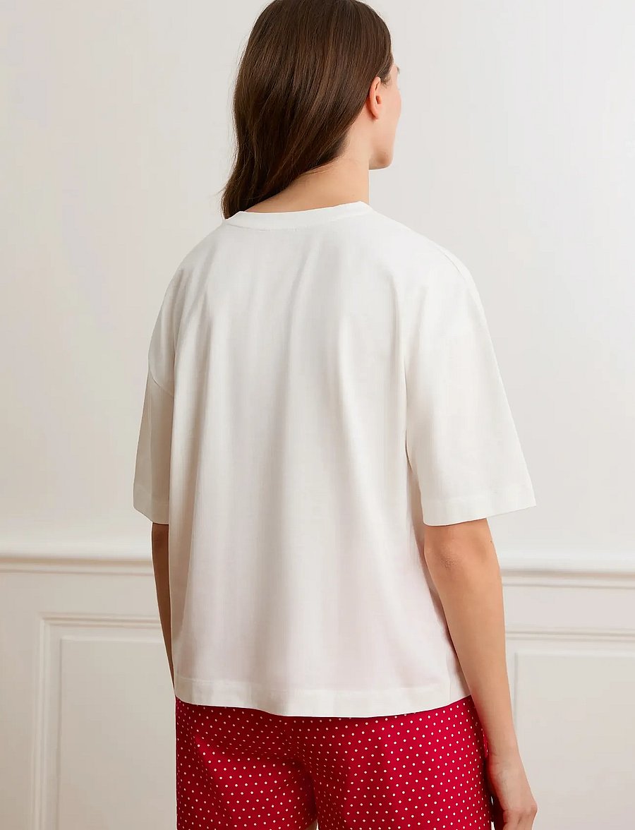 Etam - ICONIC - SHORT SLEEVE TEE SHIRT - oberteile - white - 3