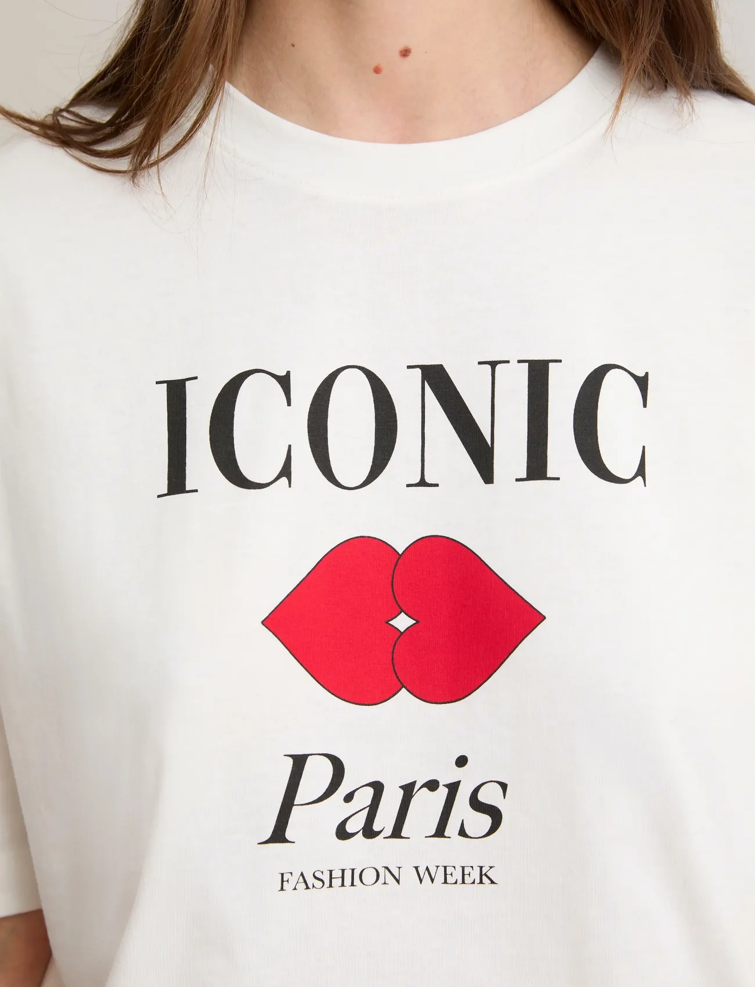 Etam - ICONIC - SHORT SLEEVE TEE SHIRT - alussärgid - white - 4