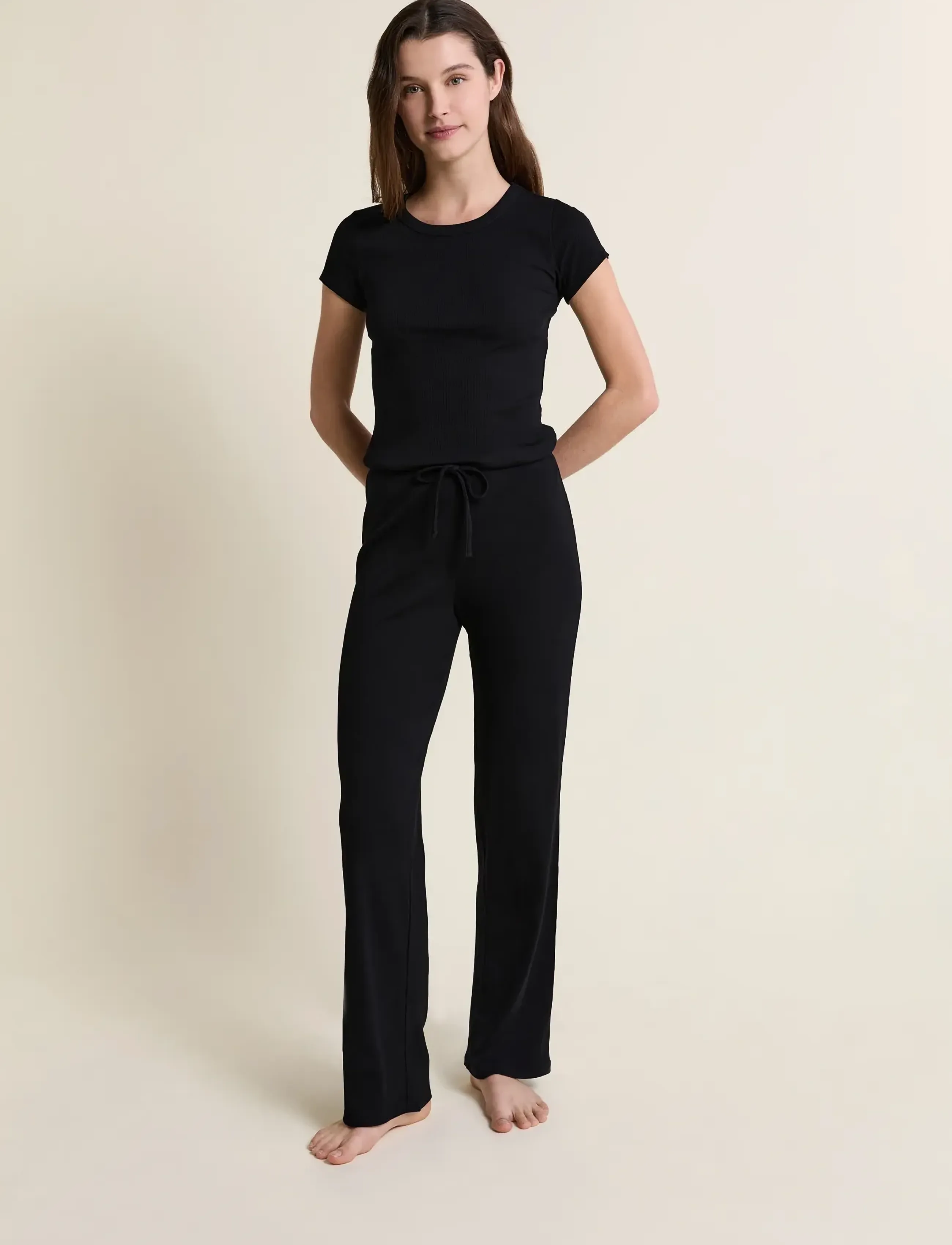 Etam JOANI - TROUSERS - Etam - BLACK / black