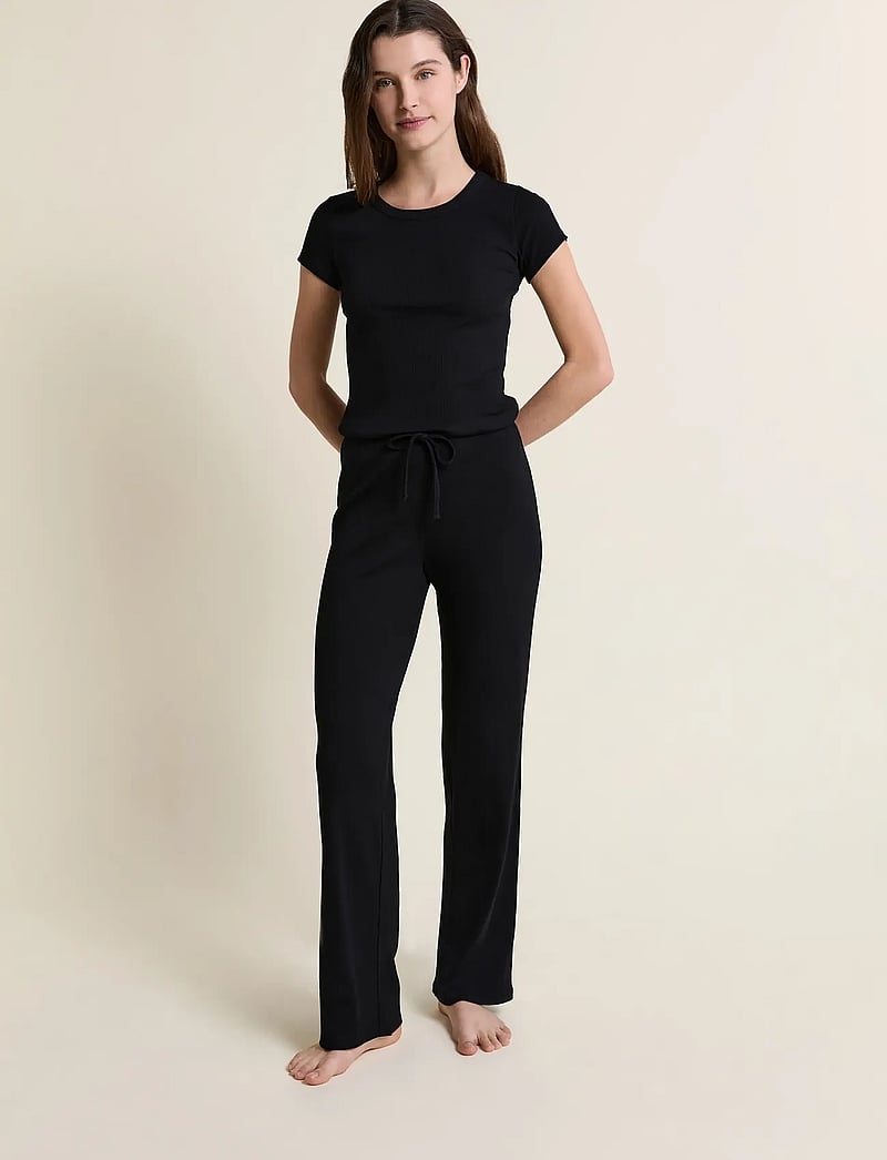 Etam - JOANI - TROUSERS - natbukser - black - 0