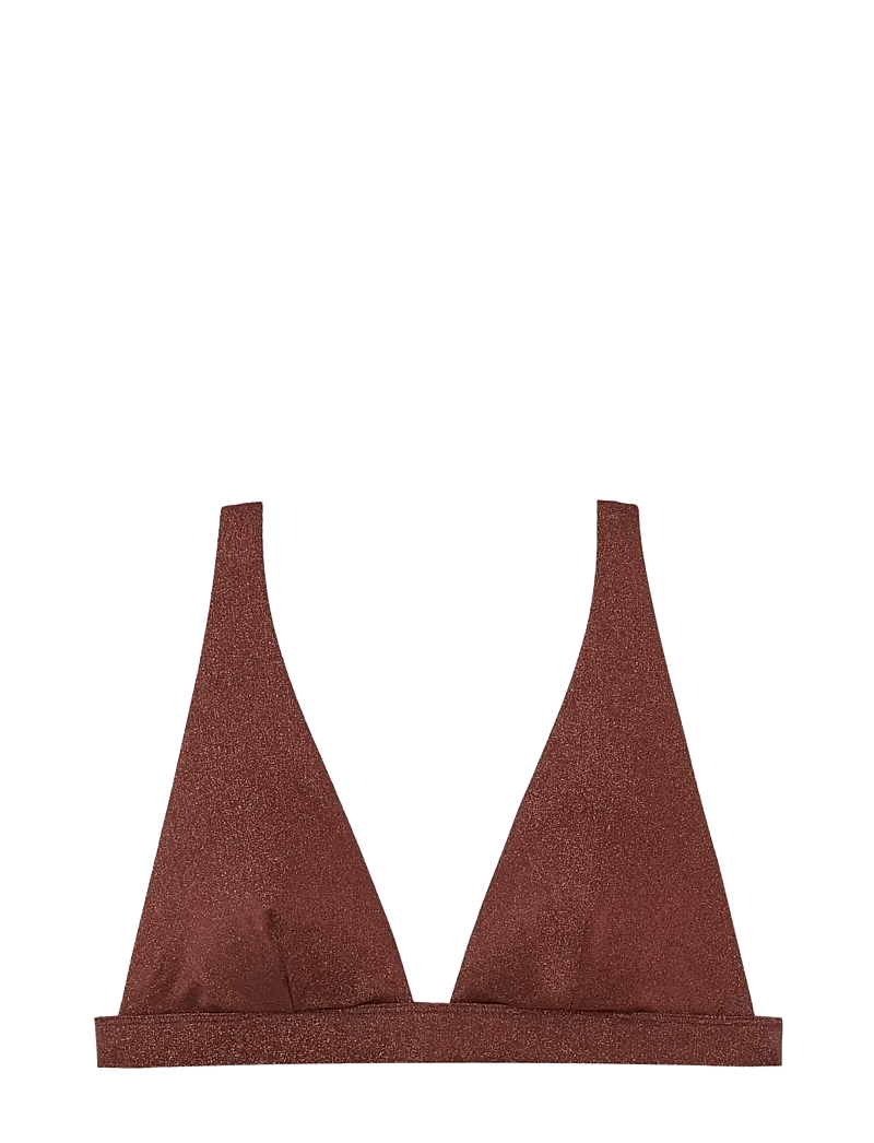 Etam - CELESTIA - WIRELESS TRIANGLE BRA - dreieck-bikini-oberteile - brown - 1