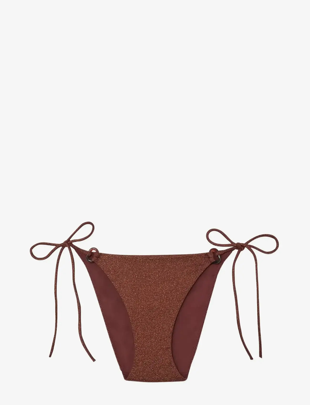 Etam - CELESTIA - BRAZILLIAN BOTTOM - side tie bikinier - brown - 1