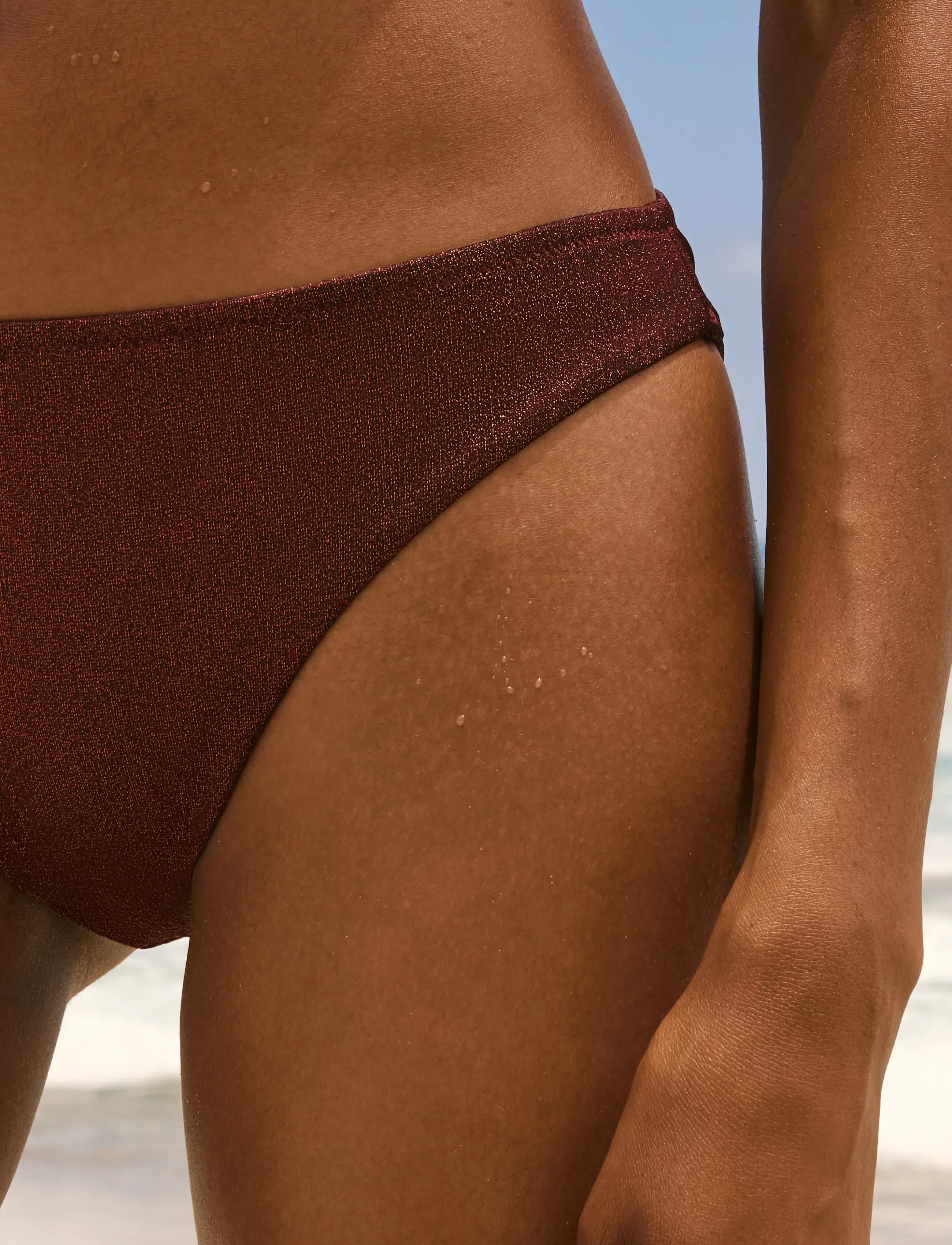 Etam - CELESTIA - BIKI STANDARD - bikini briefs - brown - 4