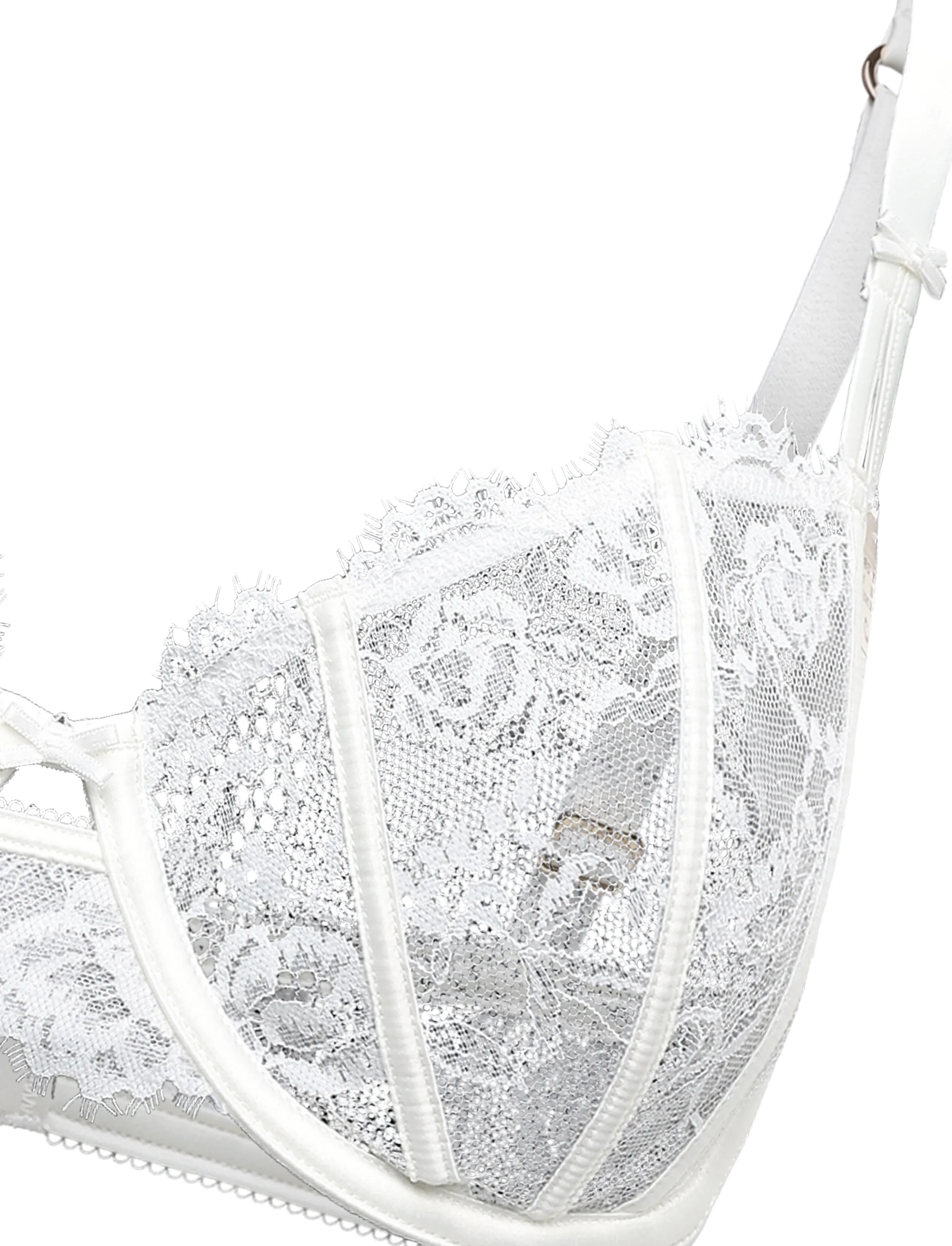 Etam - BELOVED - CLASSIC BRA - balconette bhs - white - 3