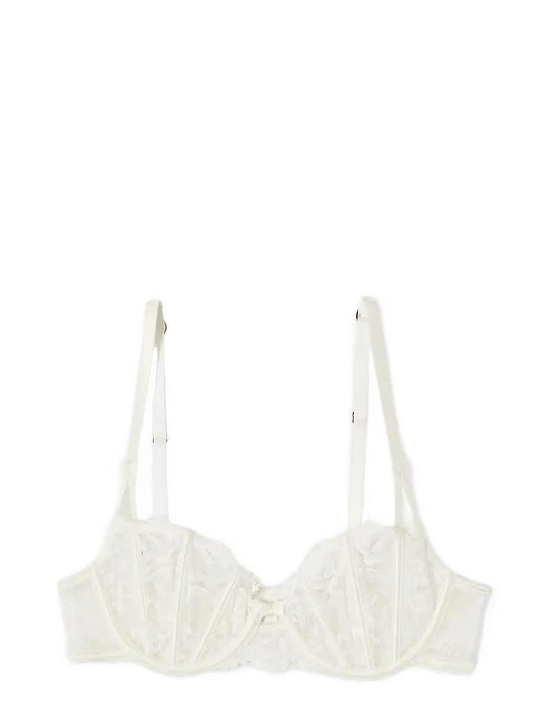 Etam - BELOVED - CLASSIC BRA - balconette-rinnahoidjad - white - 1