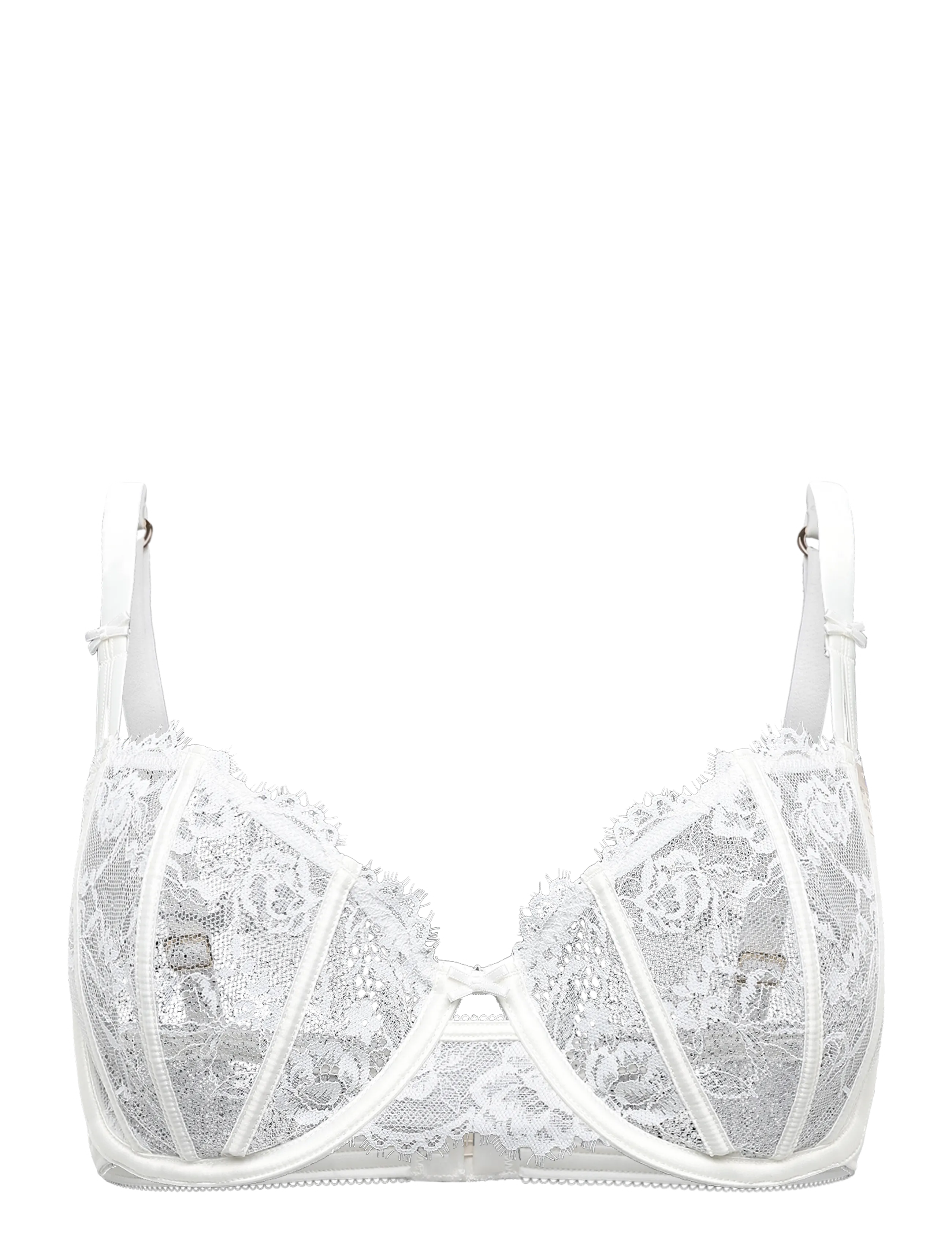 Etam Beloved Classic Bra, 95, Bras & Oberteile, Weiß - Balconette Bras, Frauen