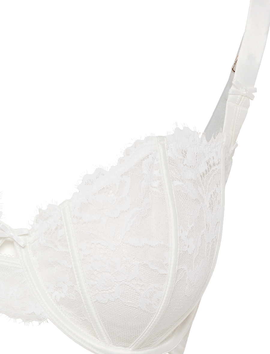 Etam - BELOVED - CLASSIC BRA - balconette bh:ar - white - 2